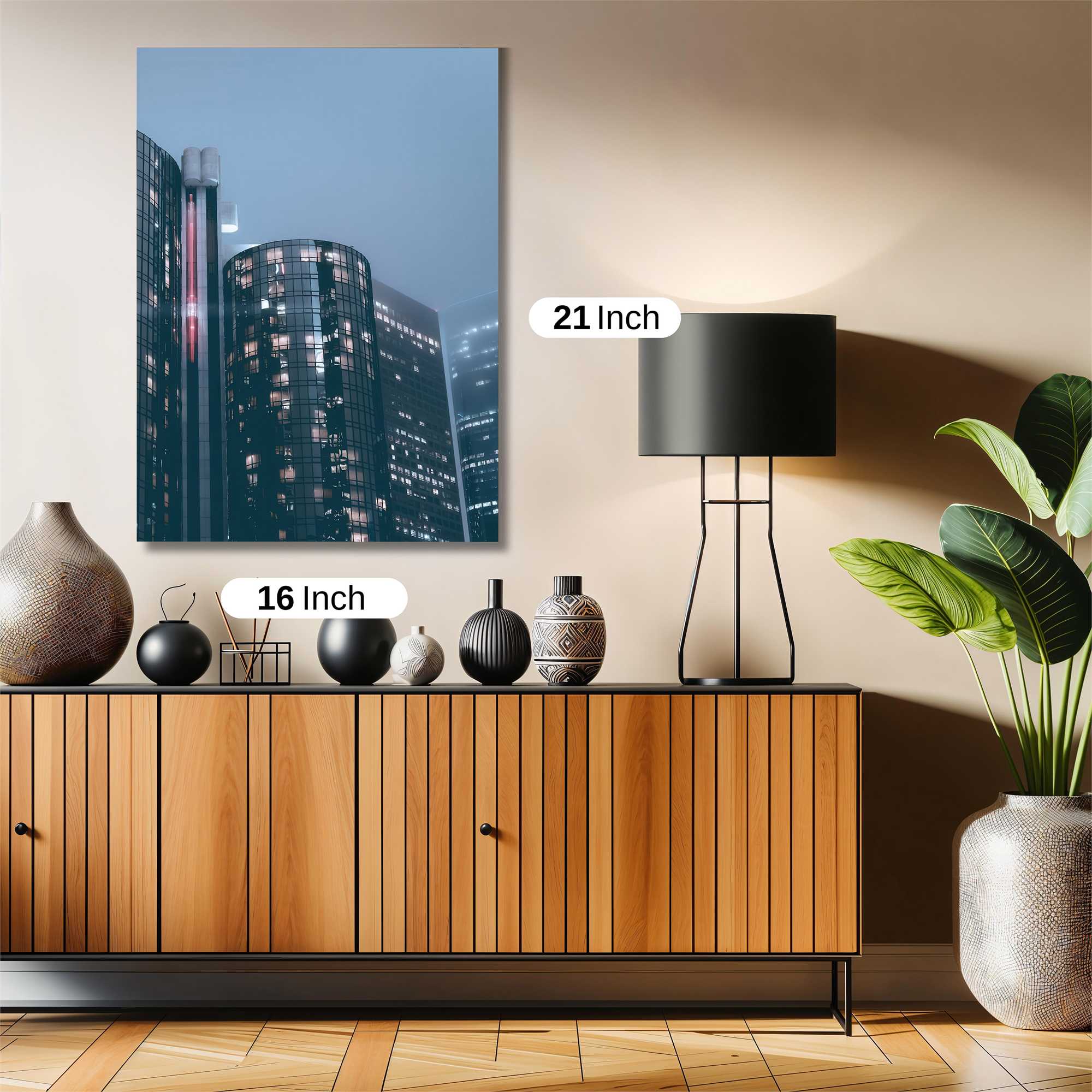 Skyline Serenity Safe Wall Magnetic / M