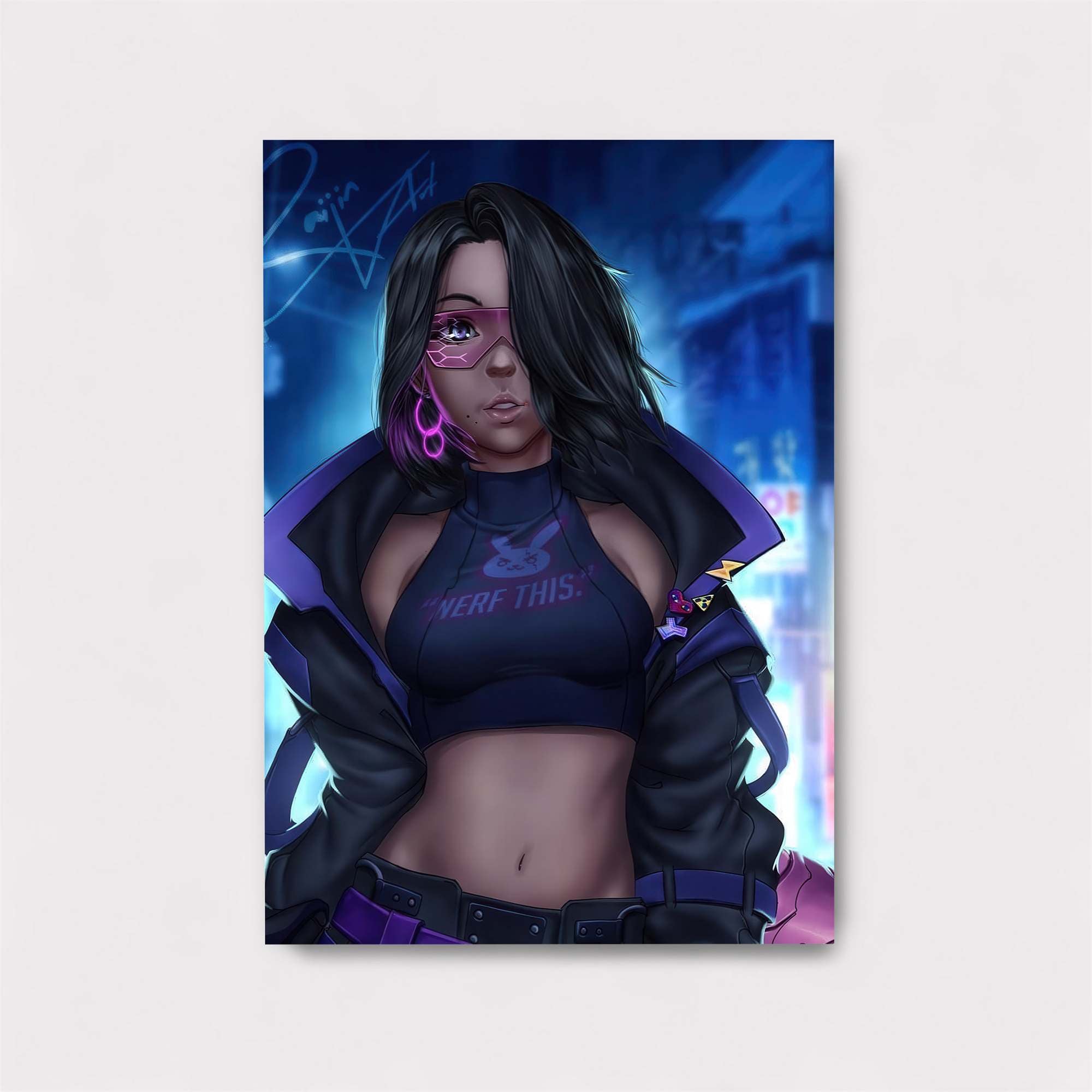 Cyber Rebel Safe Wall Magnetic / M