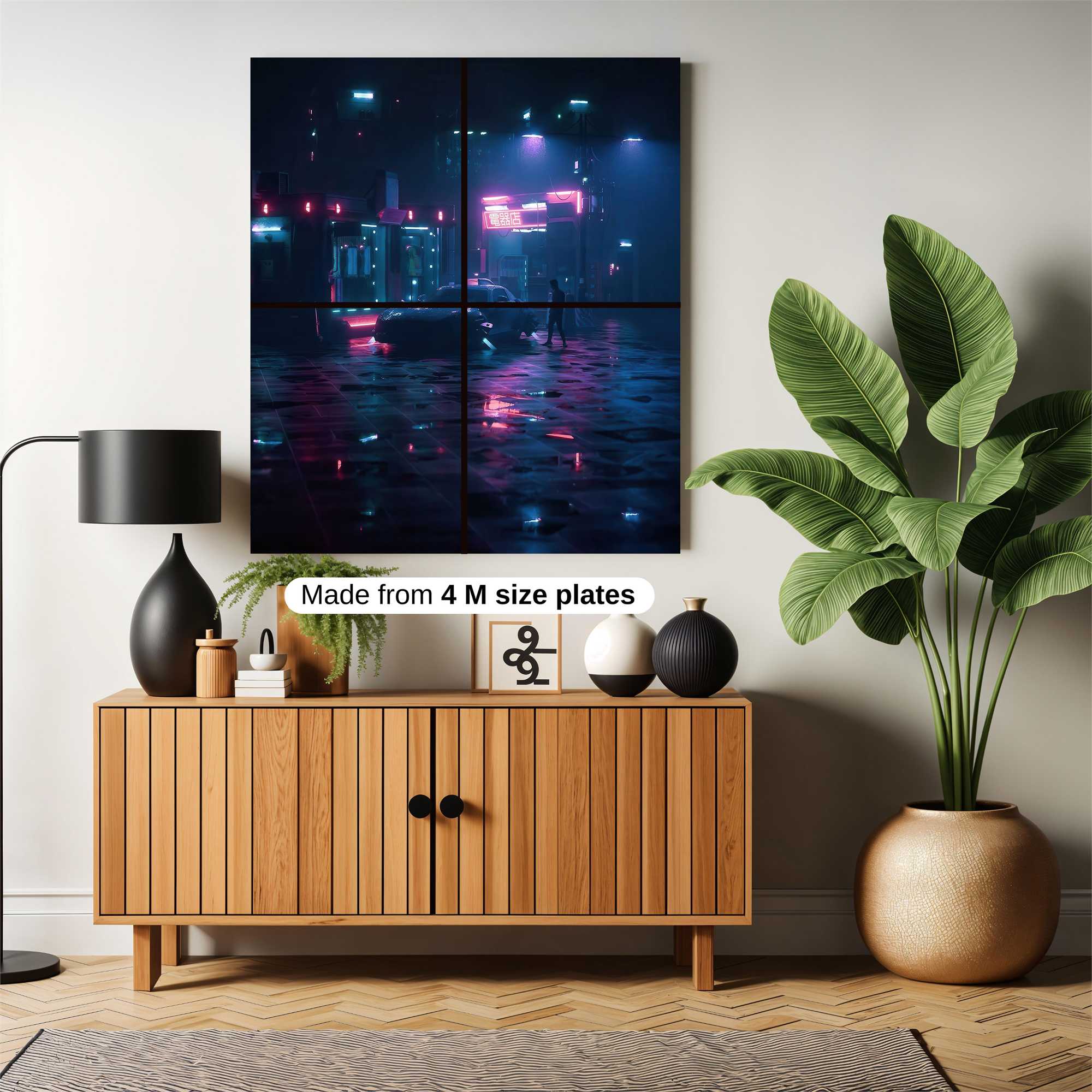 Neon Noir Safe Wall Magnetic / M