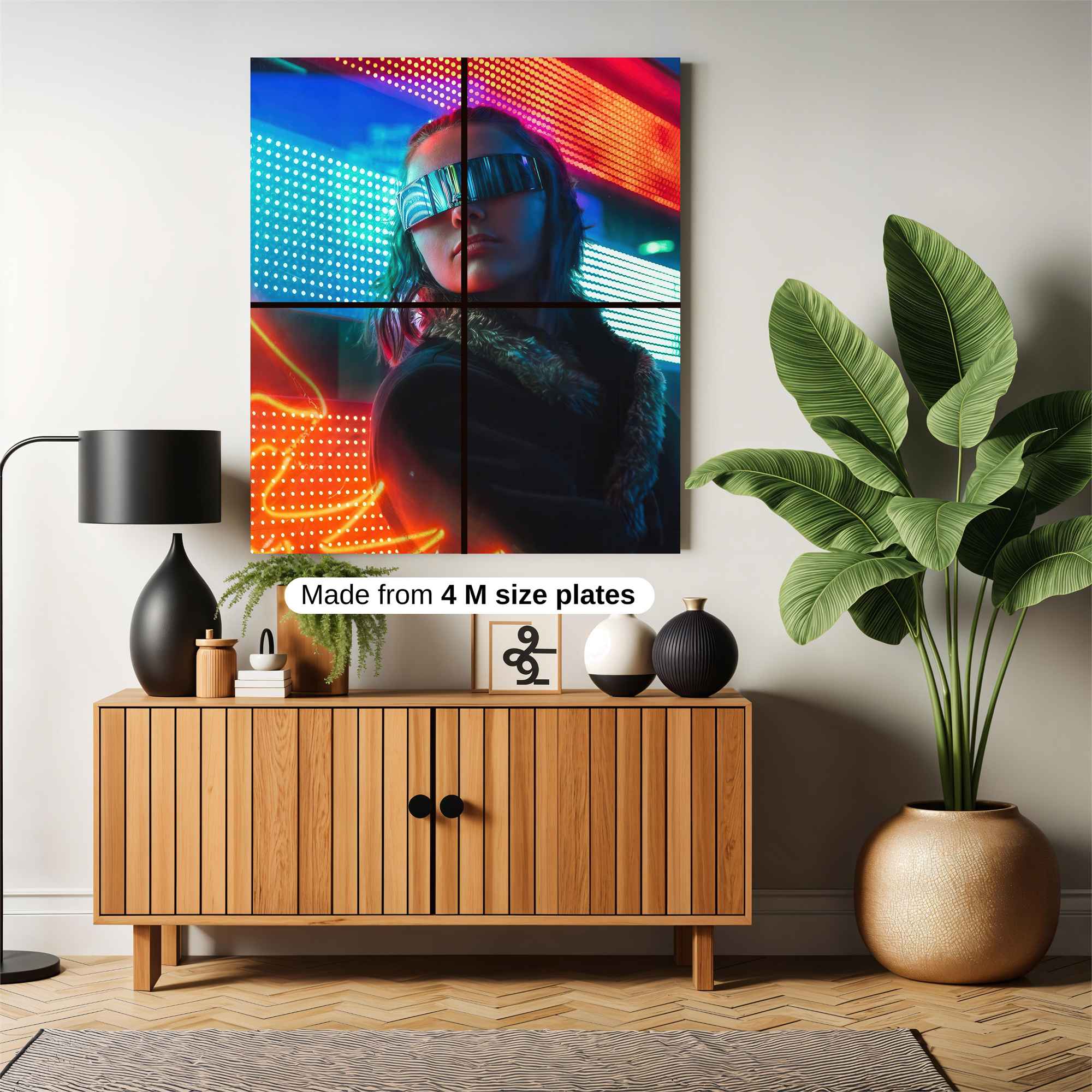 Cyber Enigma Safe Wall Magnetic / M