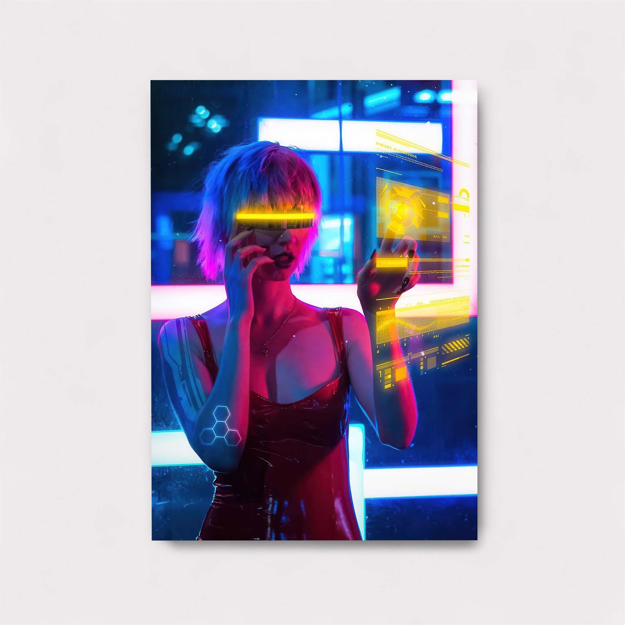 Cyber Enigma Safe Wall Magnetic / M