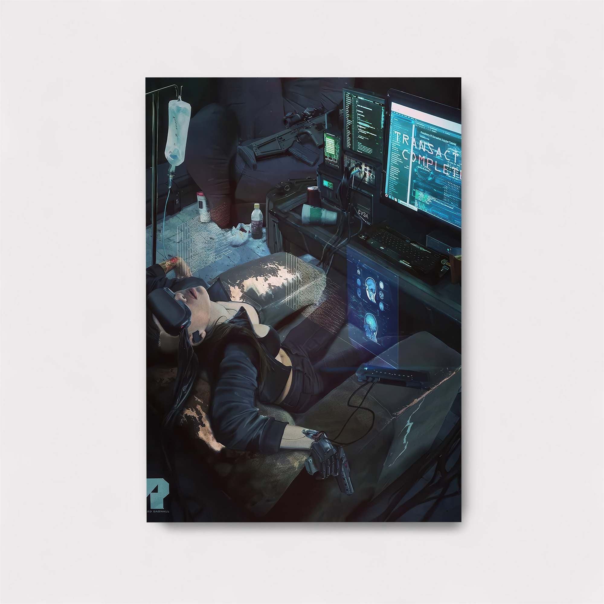 Sunlit Slumber Safe Wall Magnetic / M