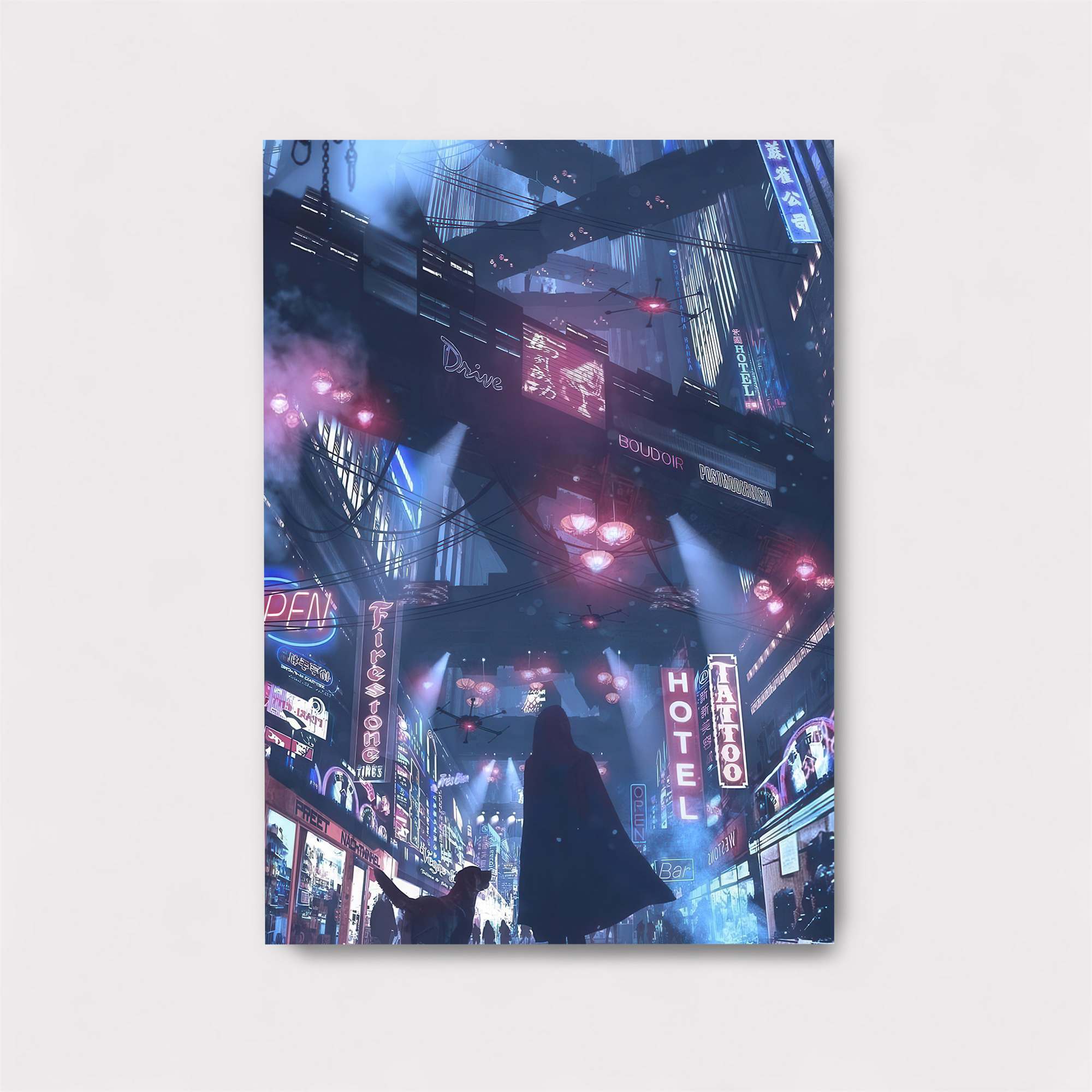 Cyberpunk Enigma Safe Wall Magnetic / M