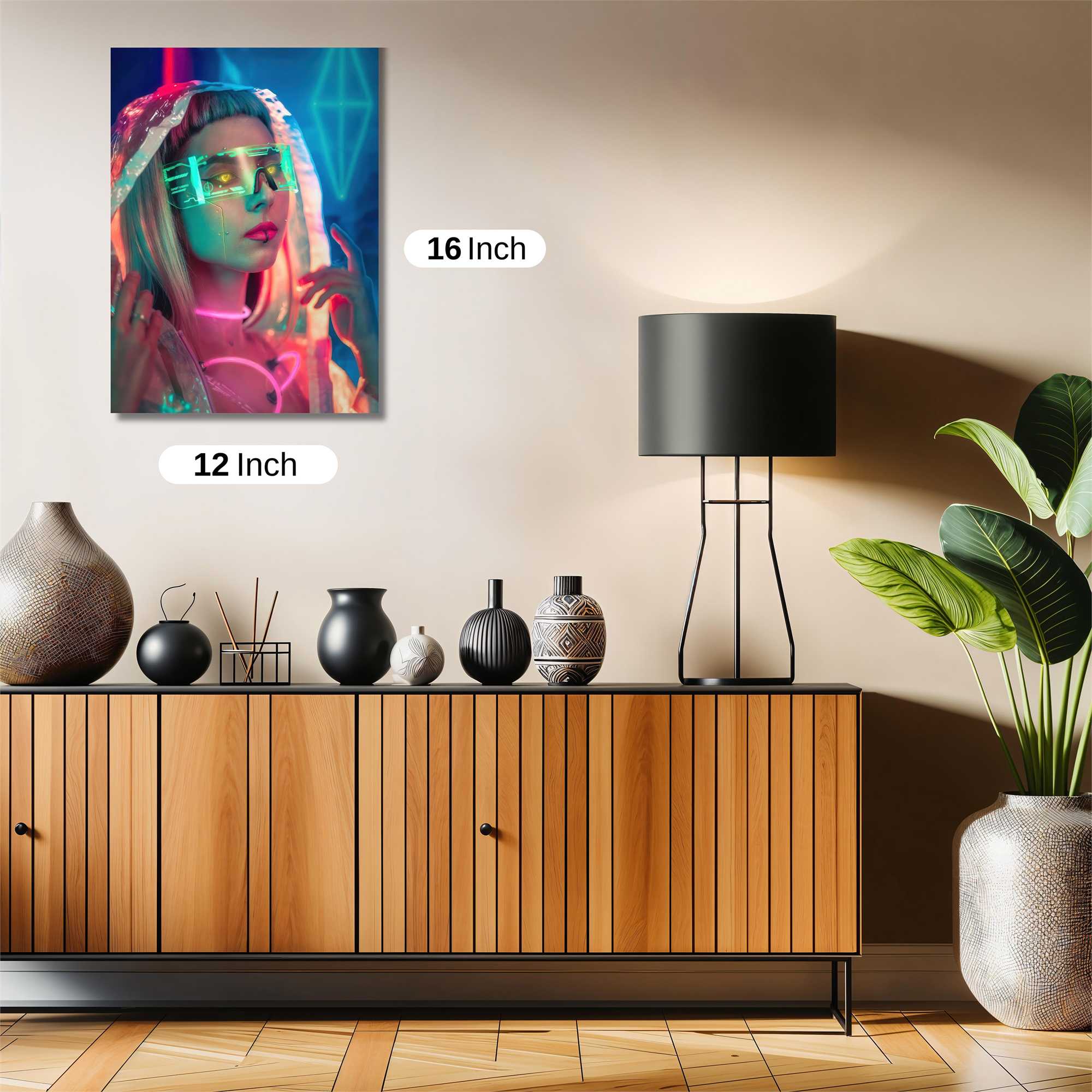 Neon Enigma Safe Wall Magnetic / M