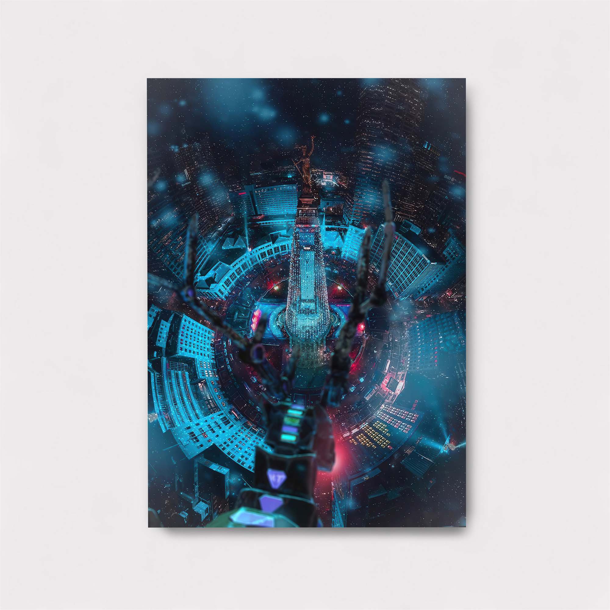 Eiffel Dreamscape Safe Wall Magnetic / M