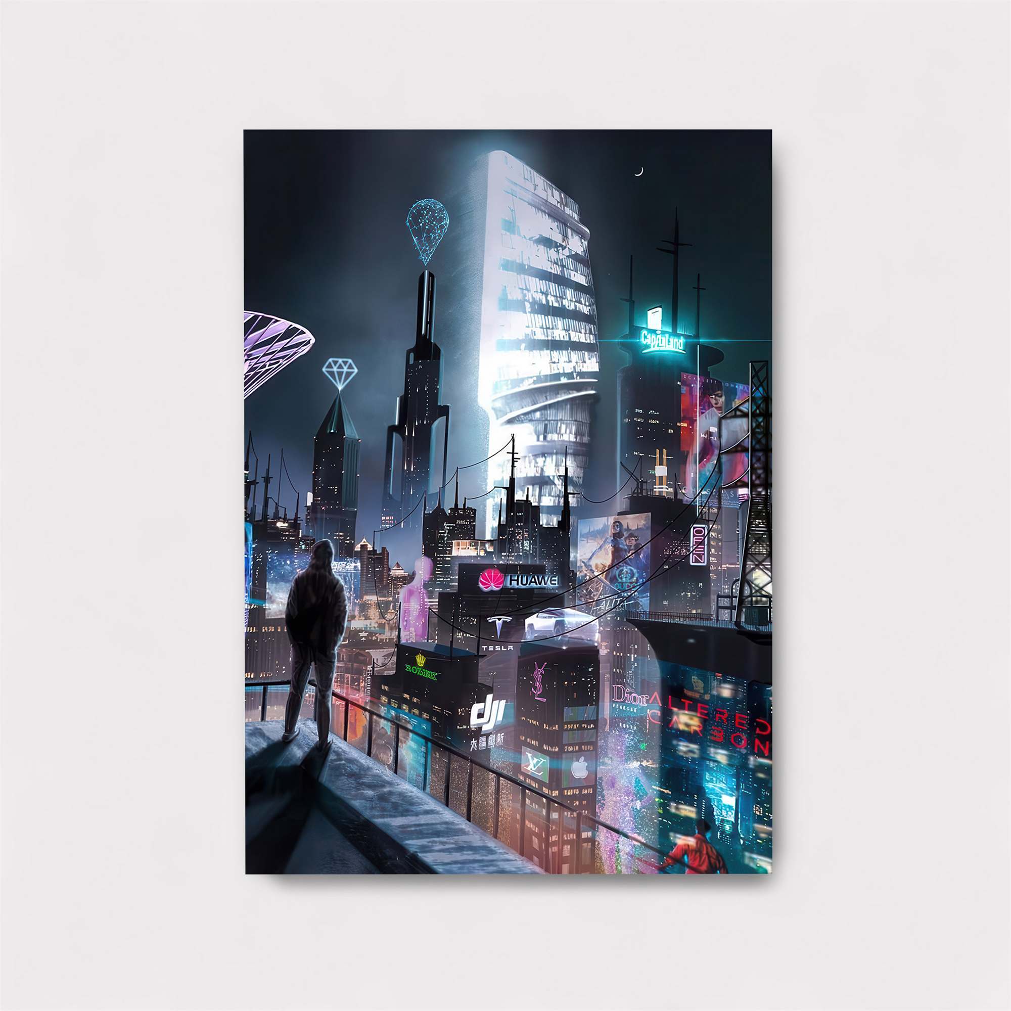 Cyberpunk Serenity Safe Wall Magnetic / M