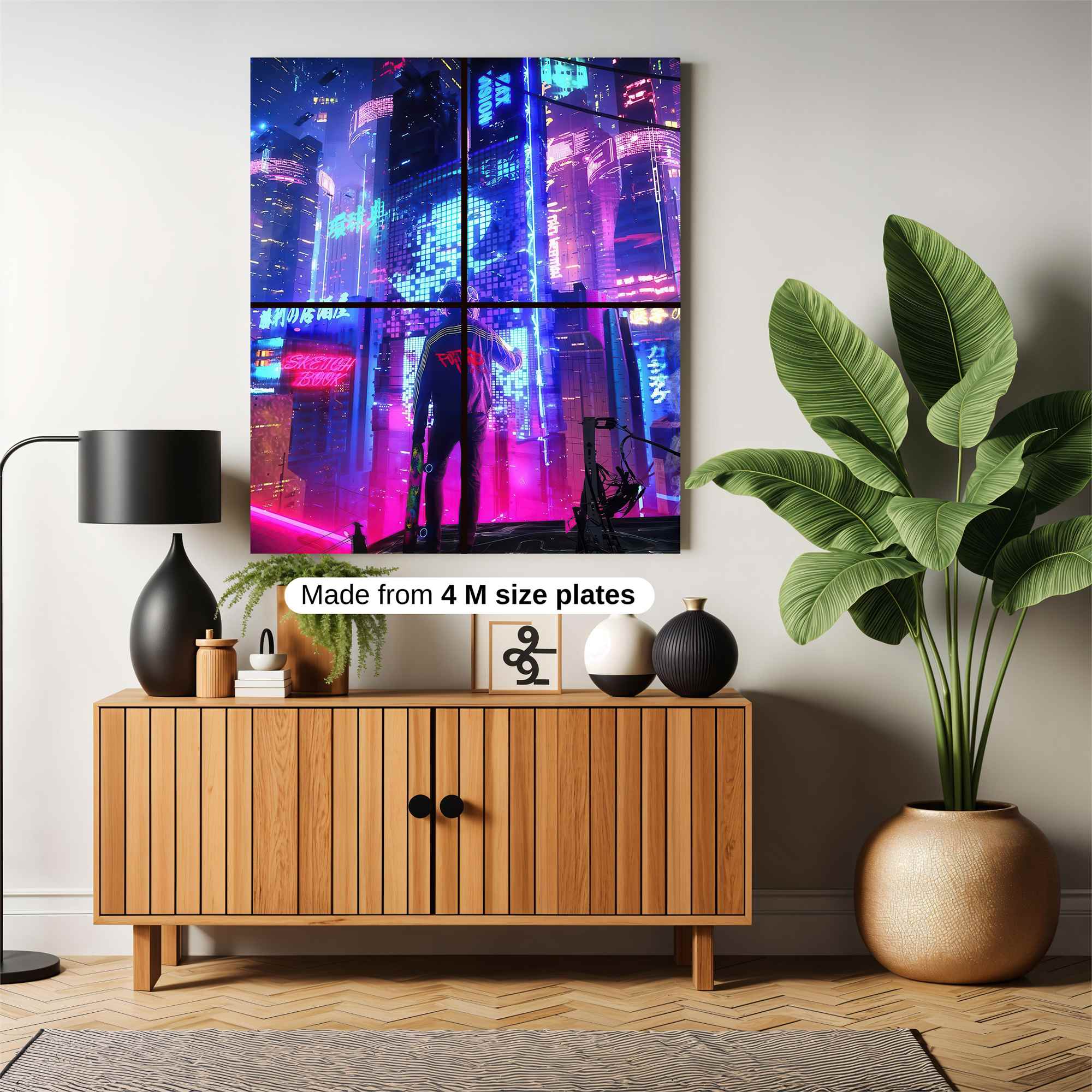 Cyberpunk Dream Safe Wall Magnetic / M