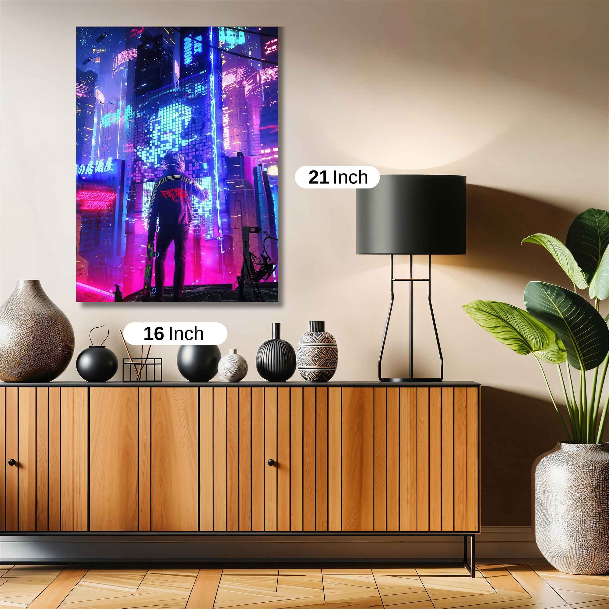 Cyberpunk Dream Safe Wall Magnetic / M
