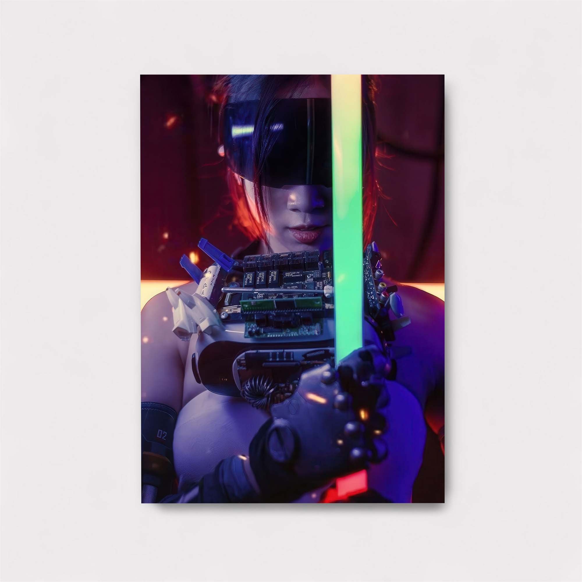 Cyber Enigma Safe Wall Magnetic / M