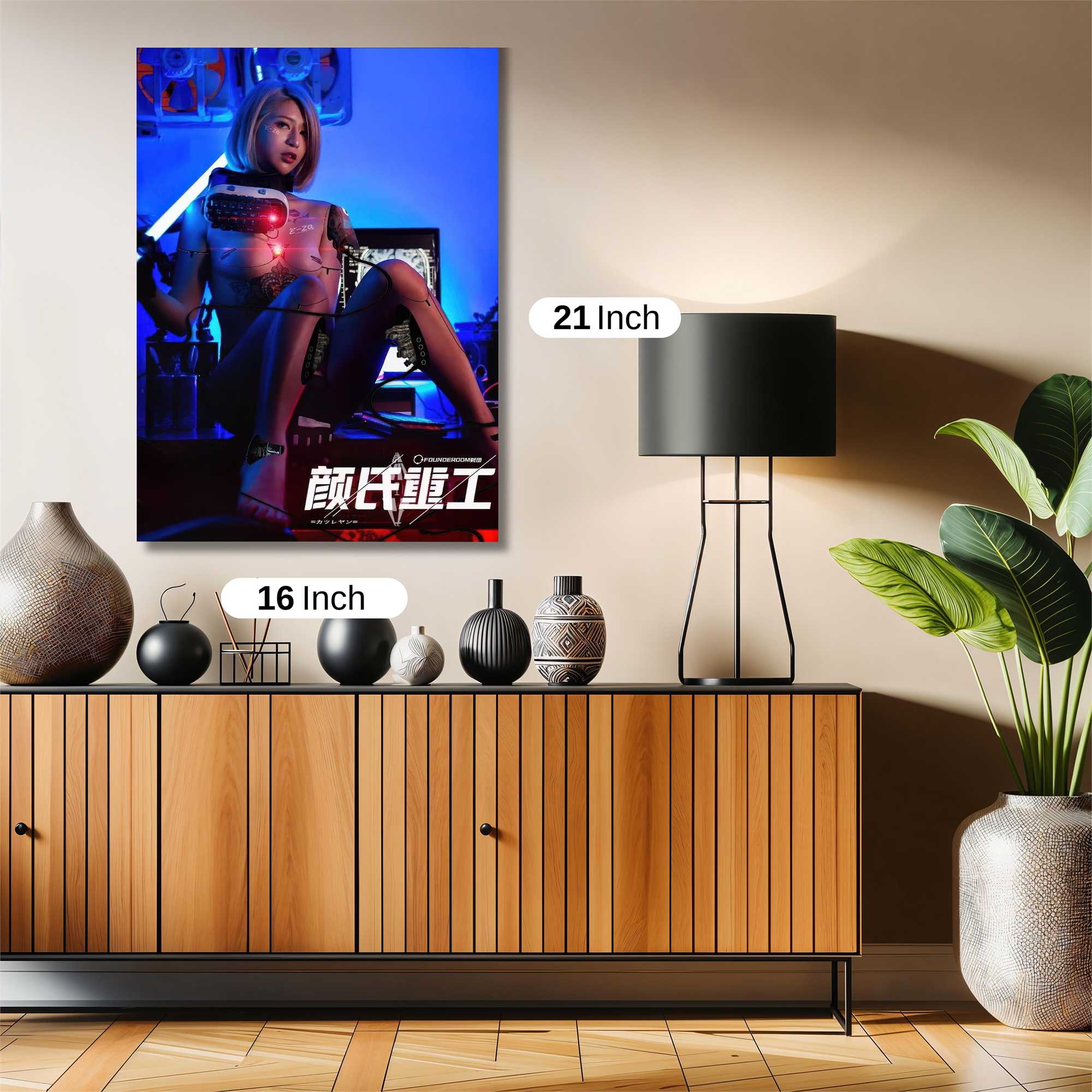 Cyber Pulse Safe Wall Magnetic / M