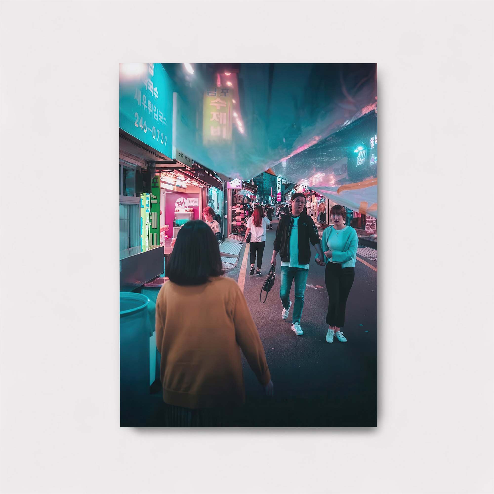 Neon Serenity Safe Wall Magnetic / M