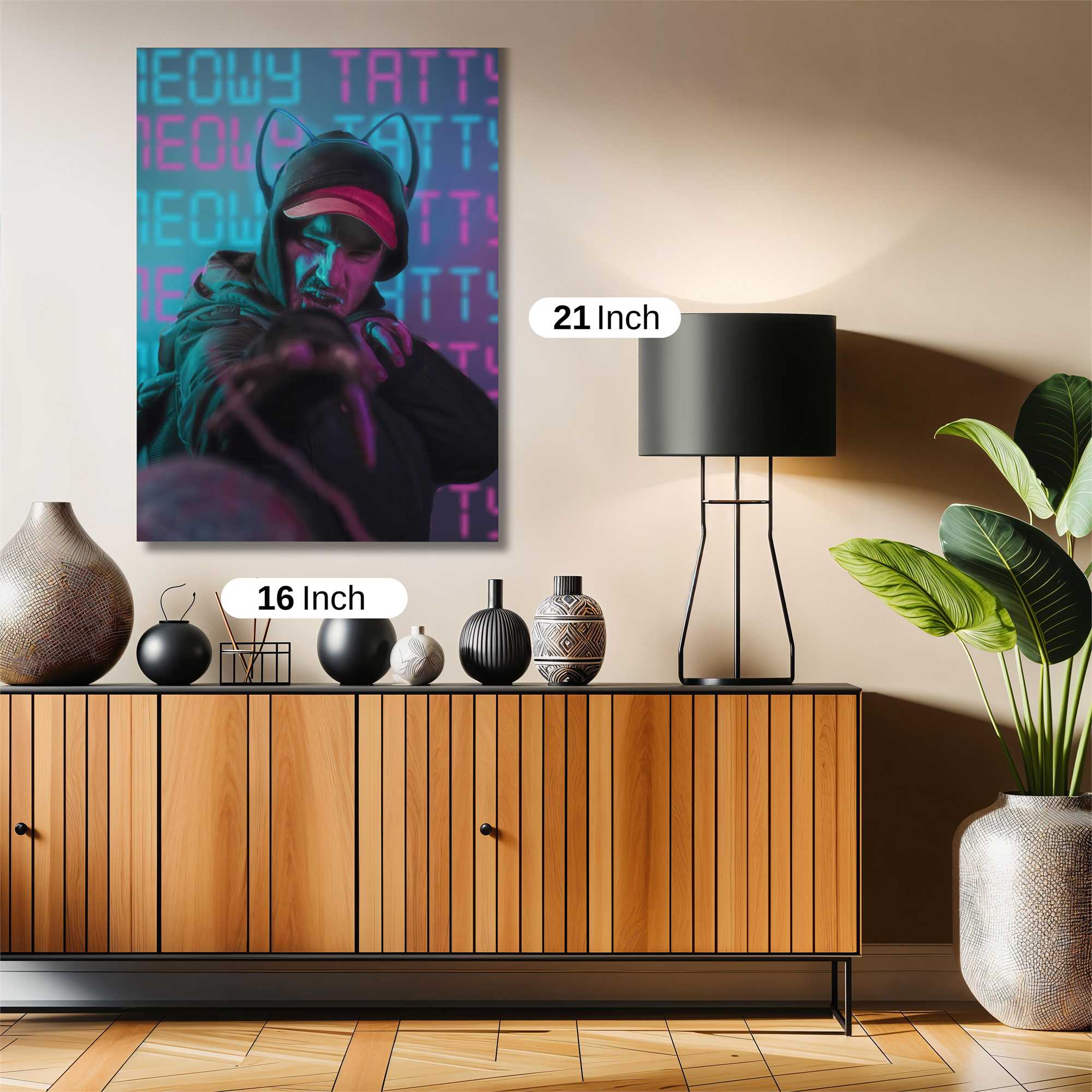 Cyber Rebel Safe Wall Magnetic / M