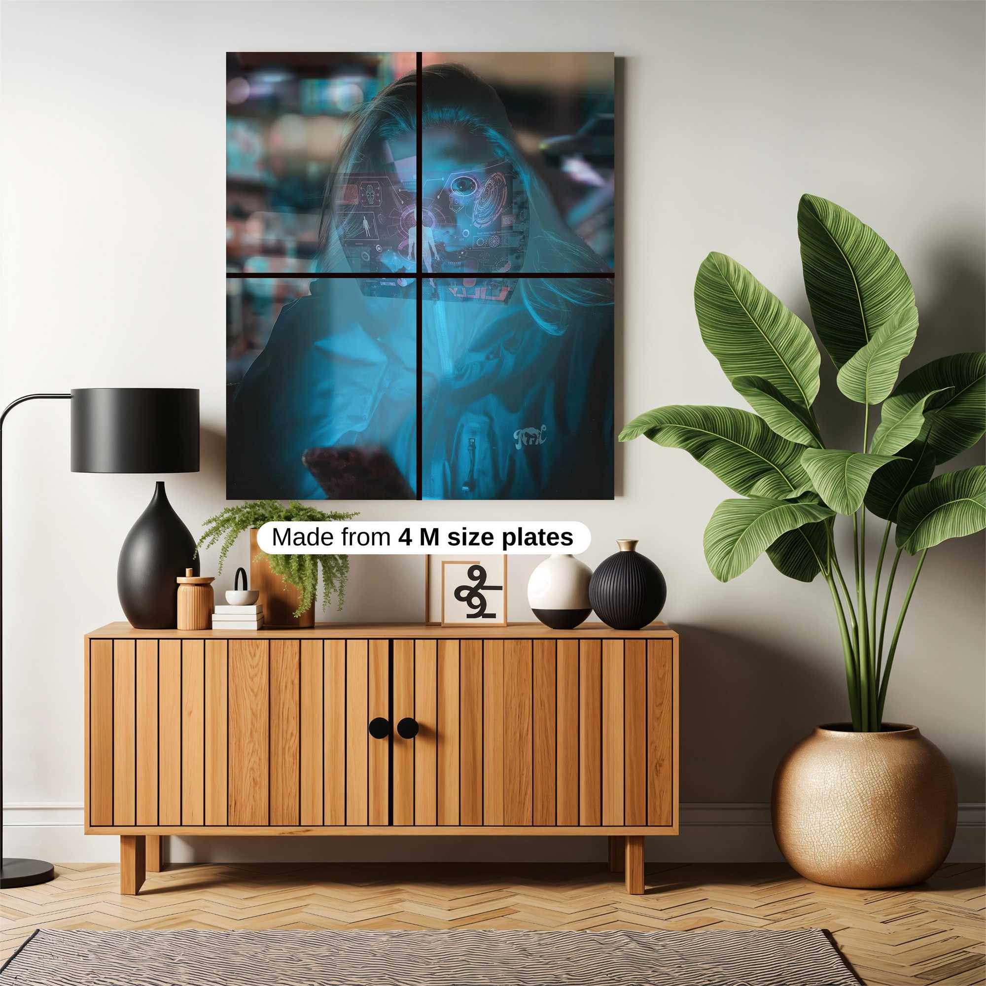 Cyber Glow Safe Wall Magnetic / M