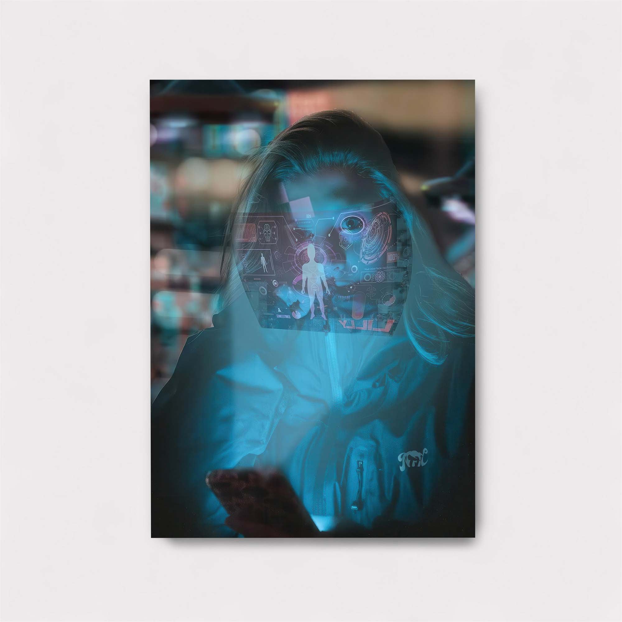 Cyber Glow Safe Wall Magnetic / M