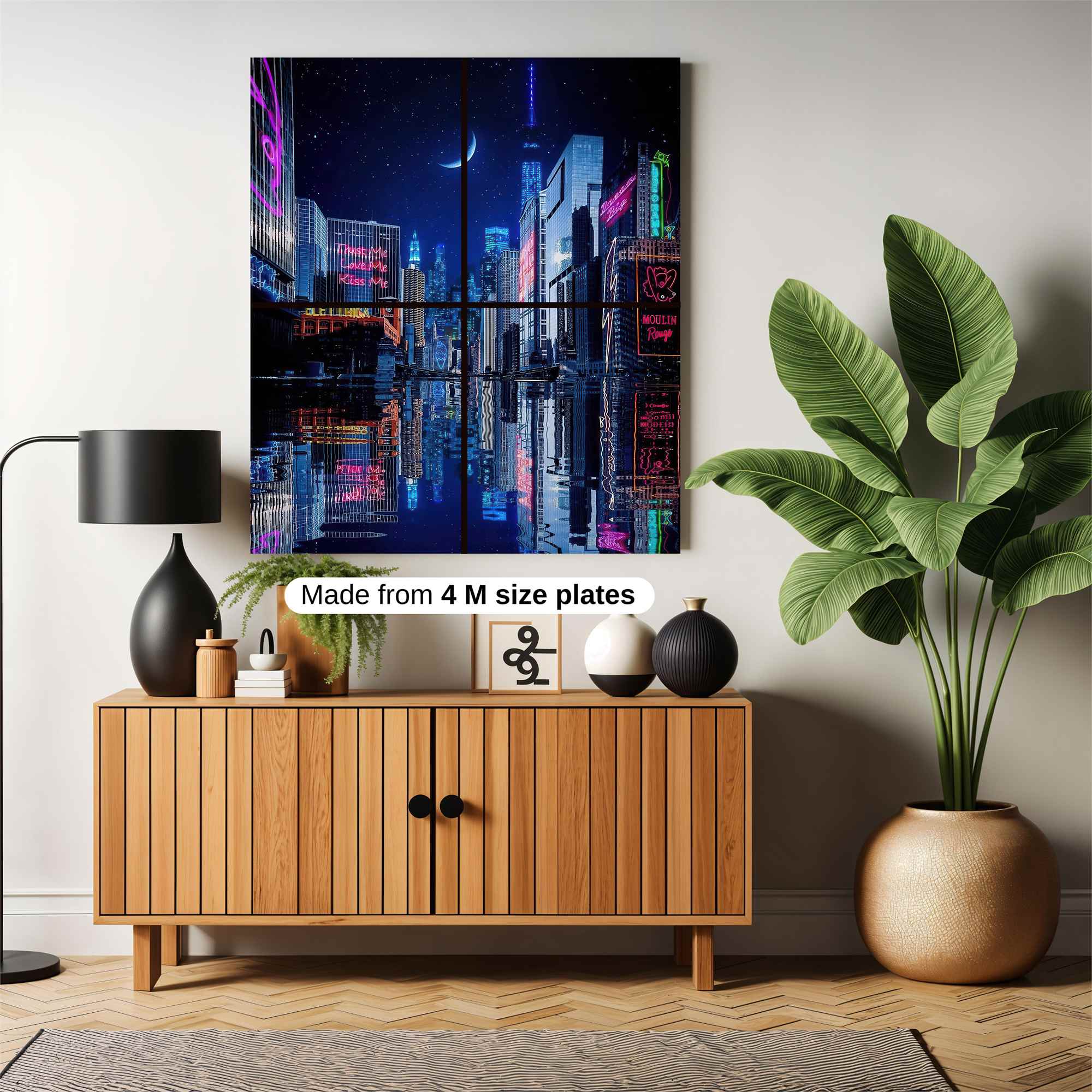 City Dreamscape Safe Wall Magnetic / M