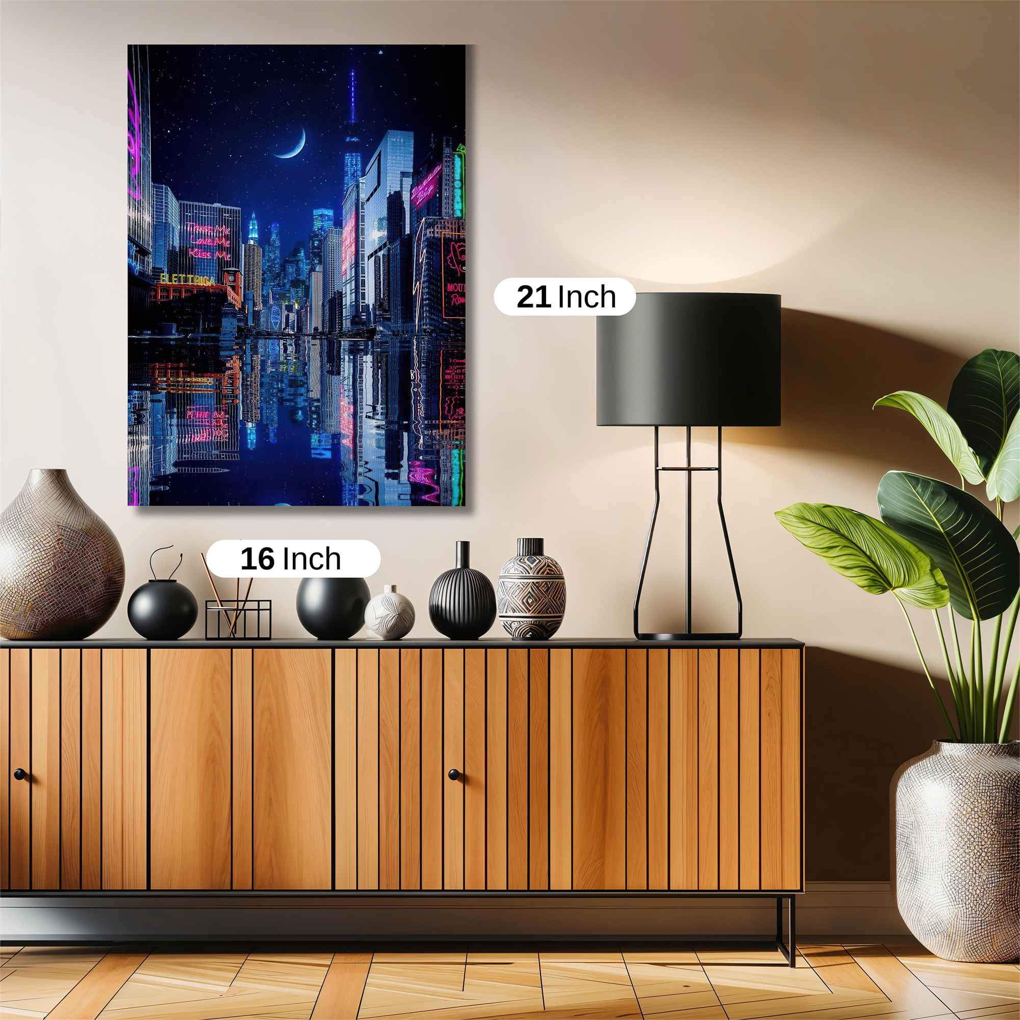 City Dreamscape Safe Wall Magnetic / M