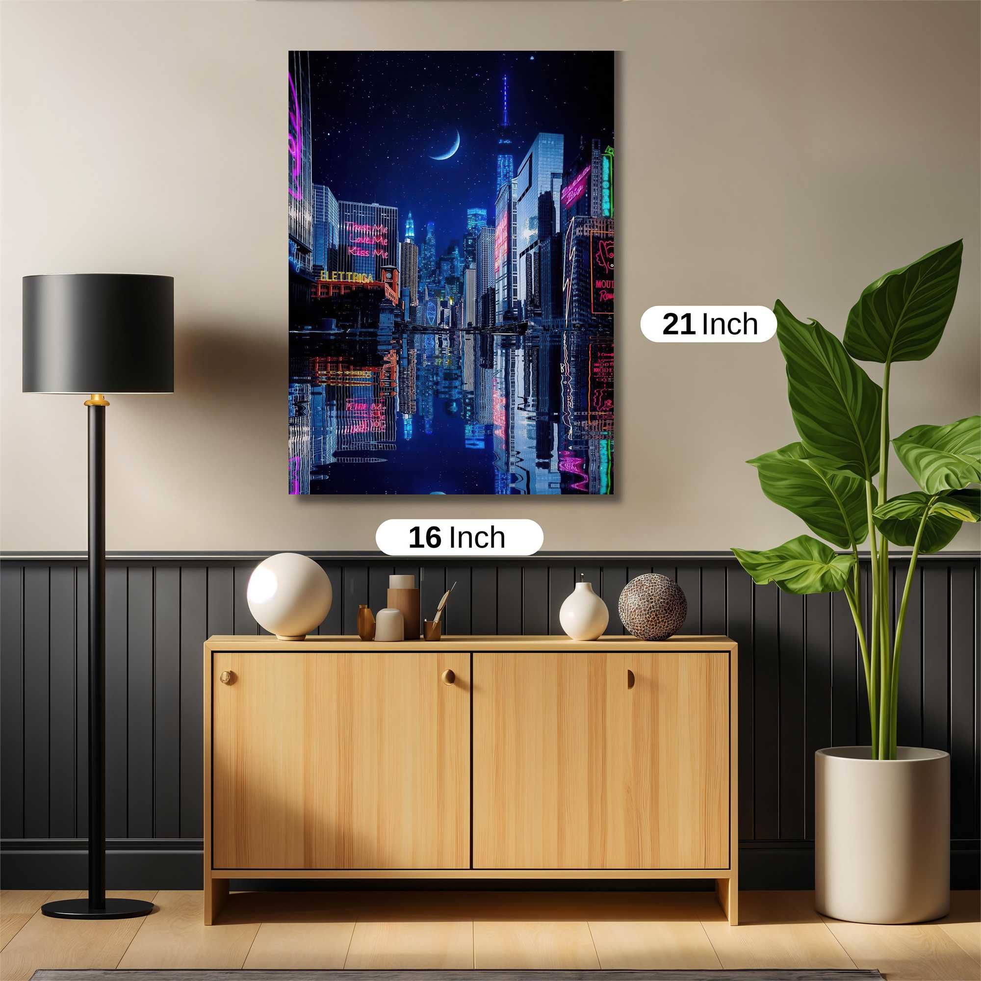 City Dreamscape Safe Wall Magnetic / M