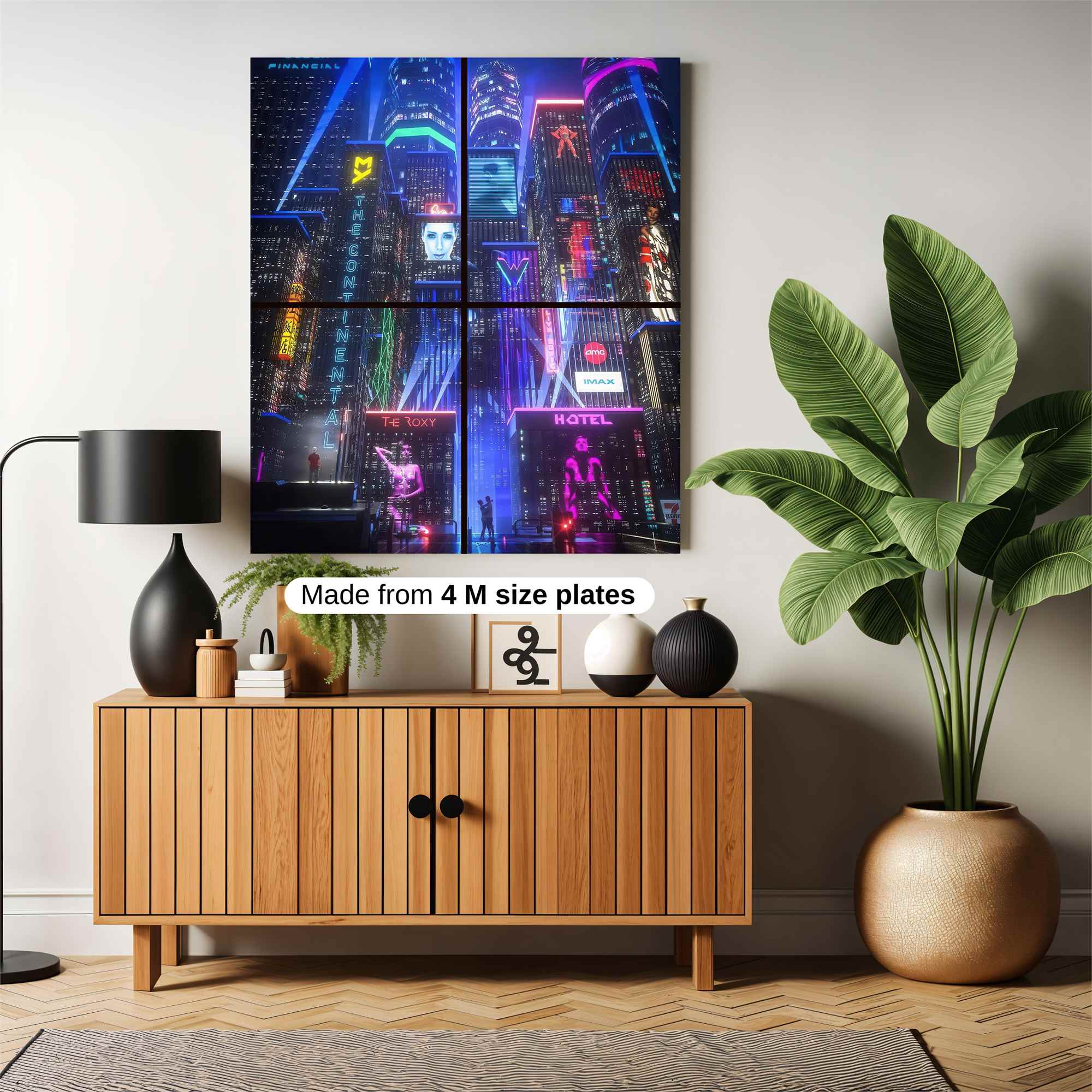 Neon Dream Safe Wall Magnetic / M