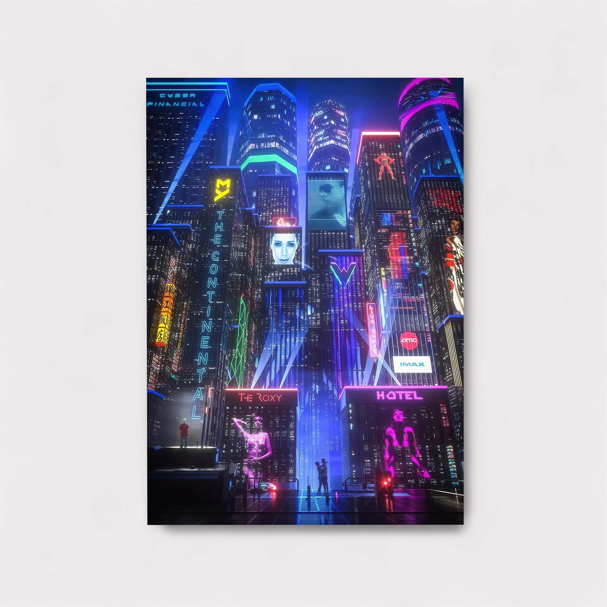 Neon Dream Safe Wall Magnetic / M