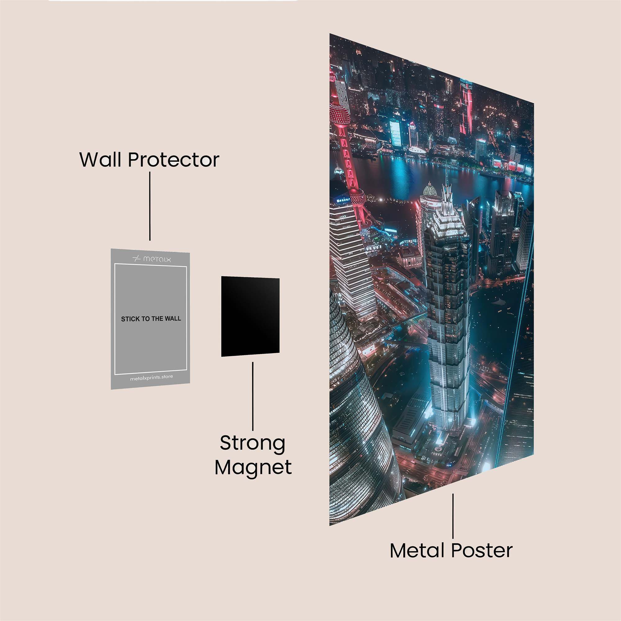 Shanghai Radiant Safe Wall Magnetic / M