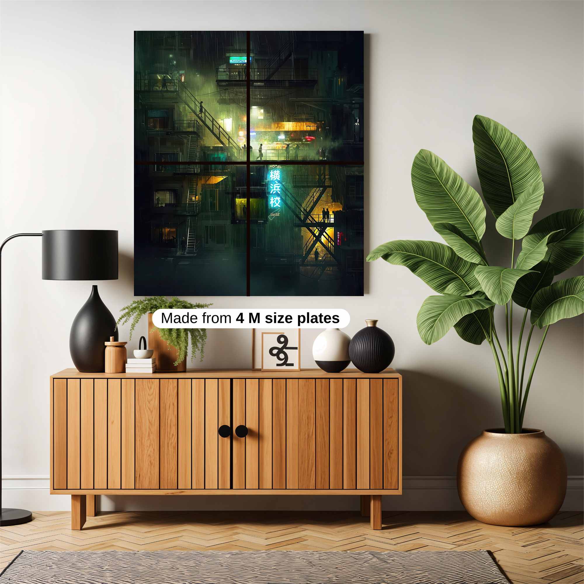 Neon Enigma Safe Wall Magnetic / M