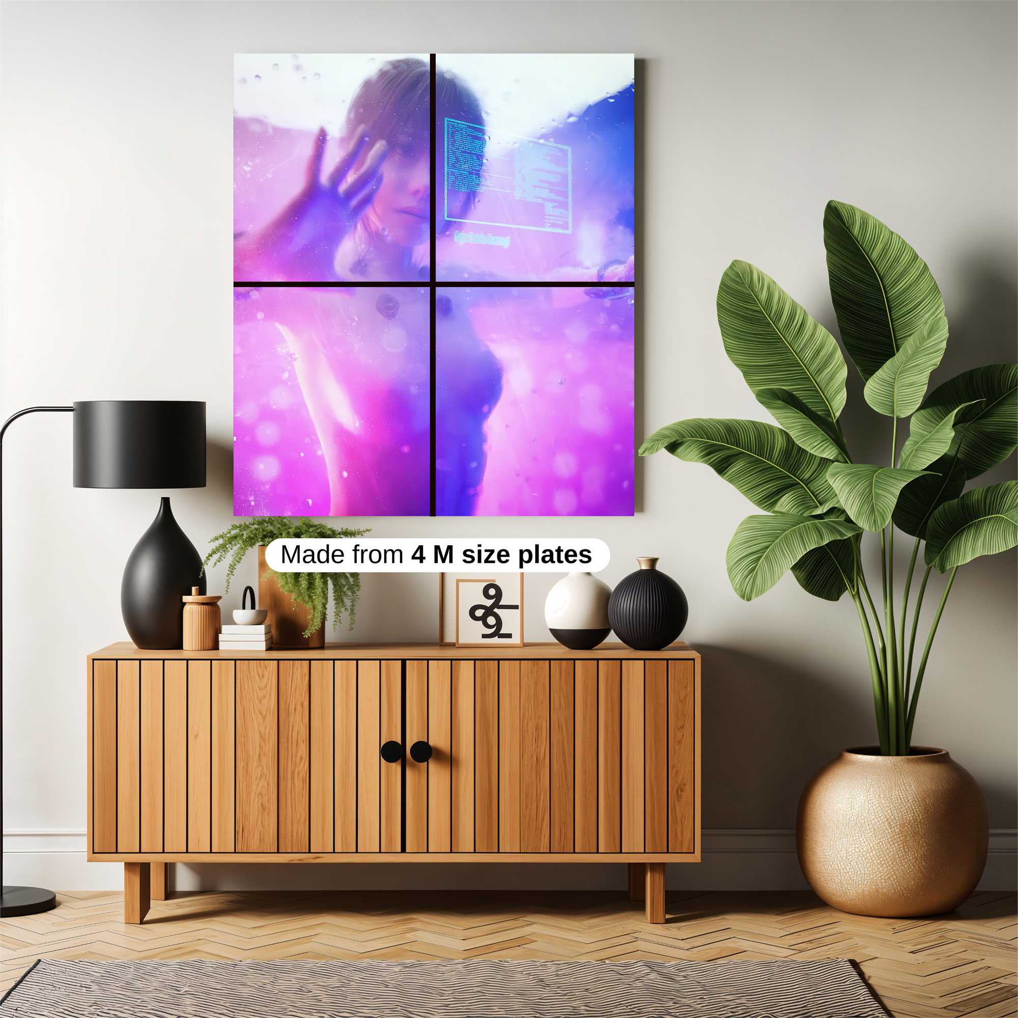 Cyber Enigma Safe Wall Magnetic / M