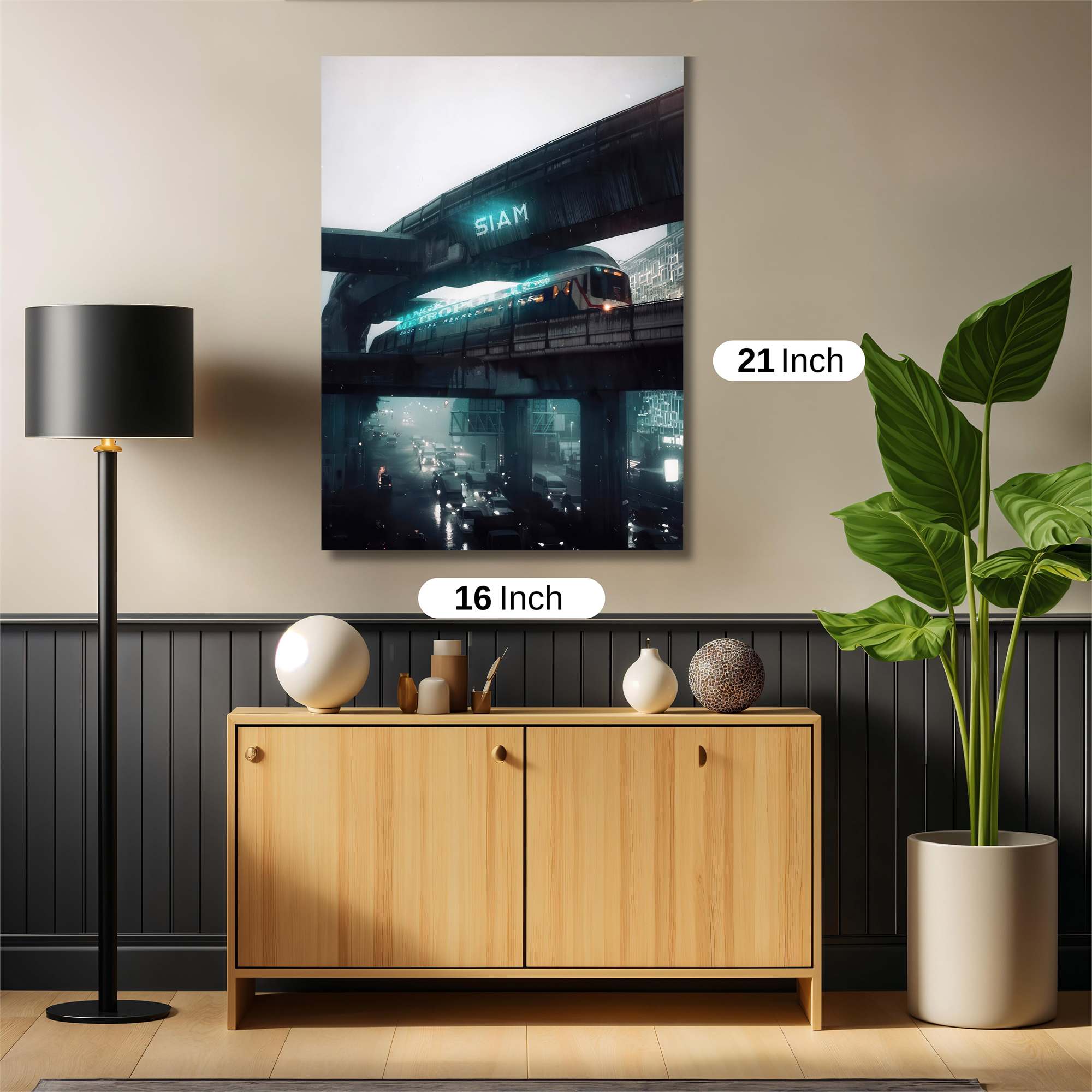 SIAM Serenity Safe Wall Magnetic / M