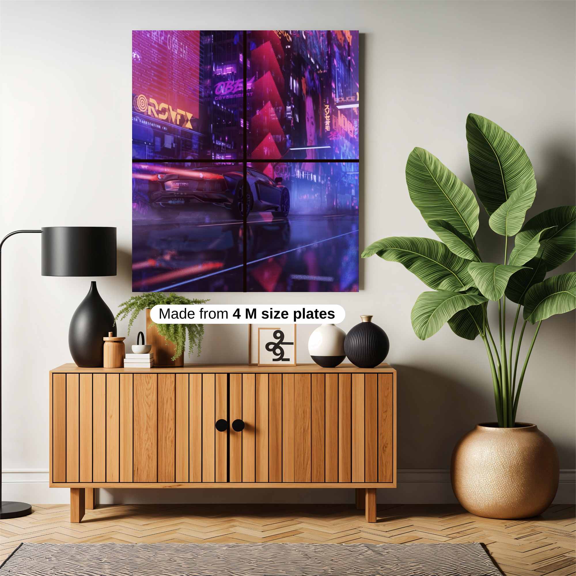 Cyber Rush Safe Wall Magnetic / M