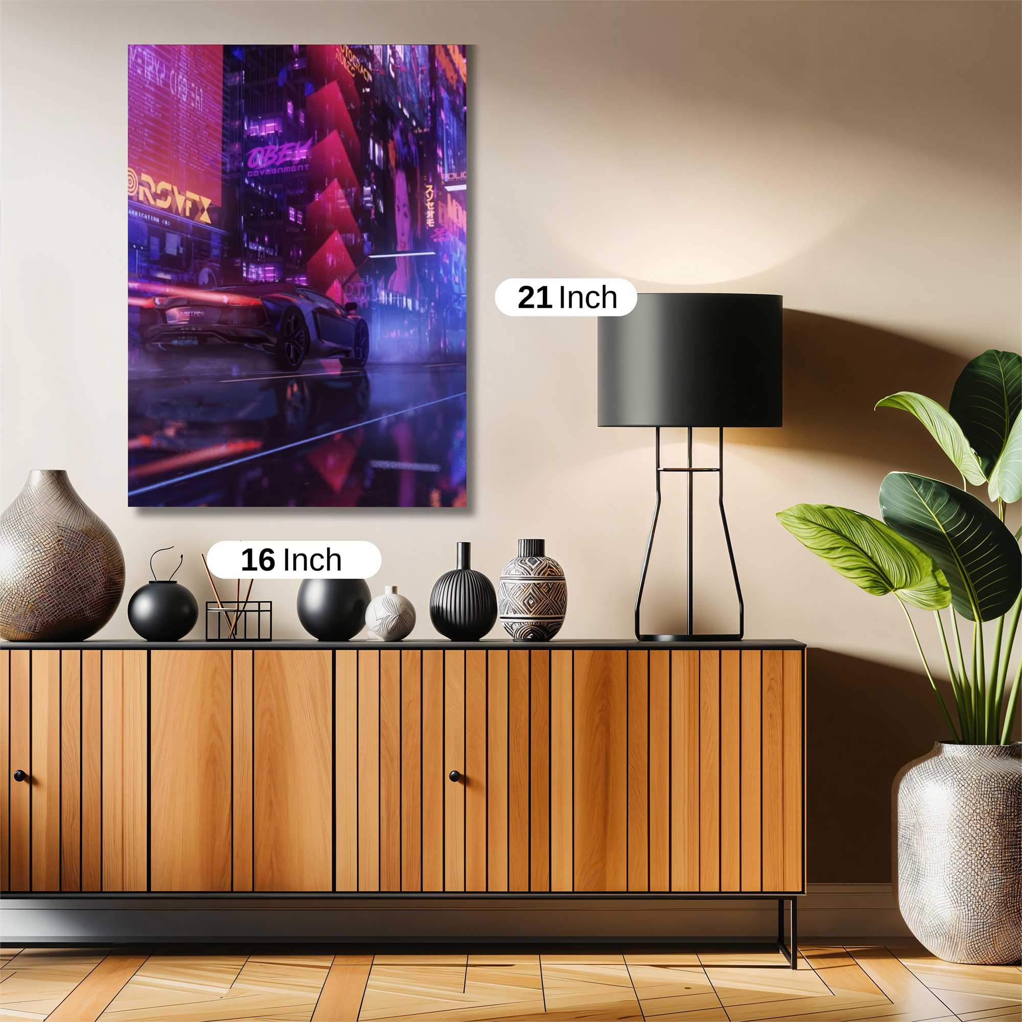 Cyber Rush Safe Wall Magnetic / M