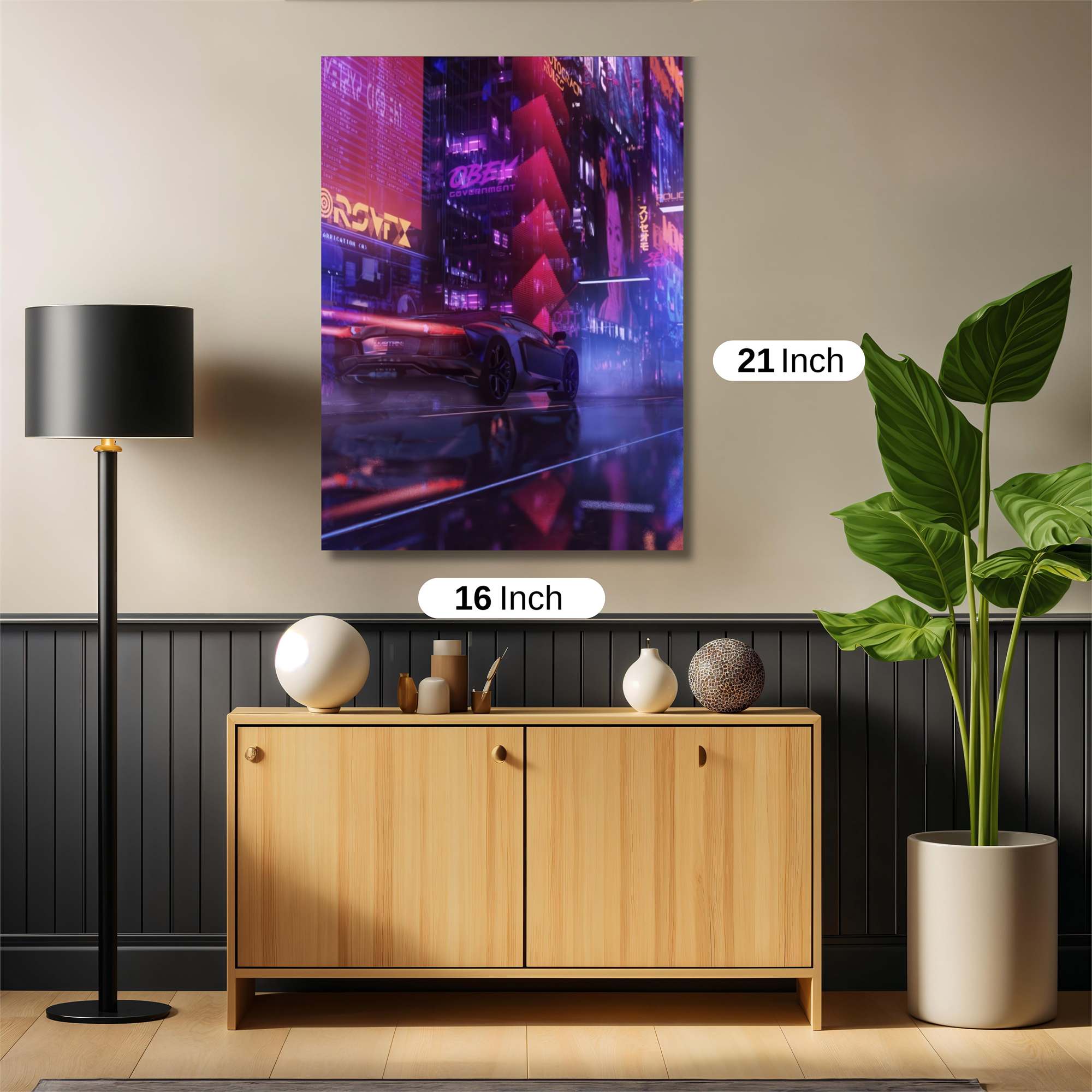 Cyber Rush Safe Wall Magnetic / M