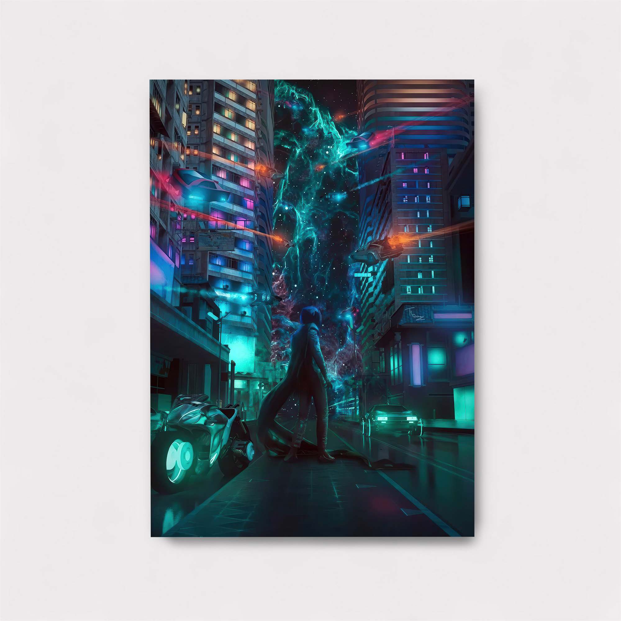 Cyber Enigma Safe Wall Magnetic / M