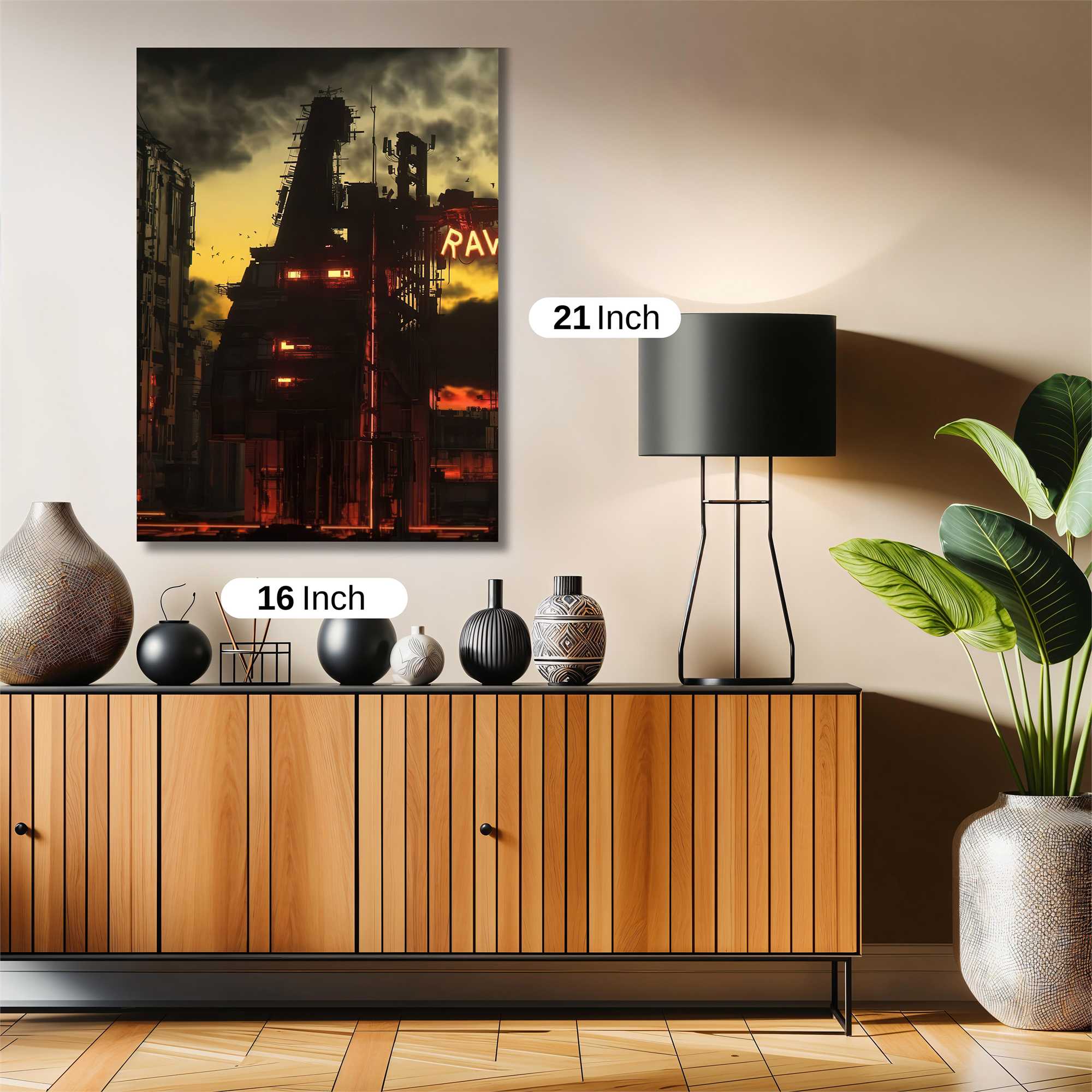 Cyberpunk Gloom Safe Wall Magnetic / M