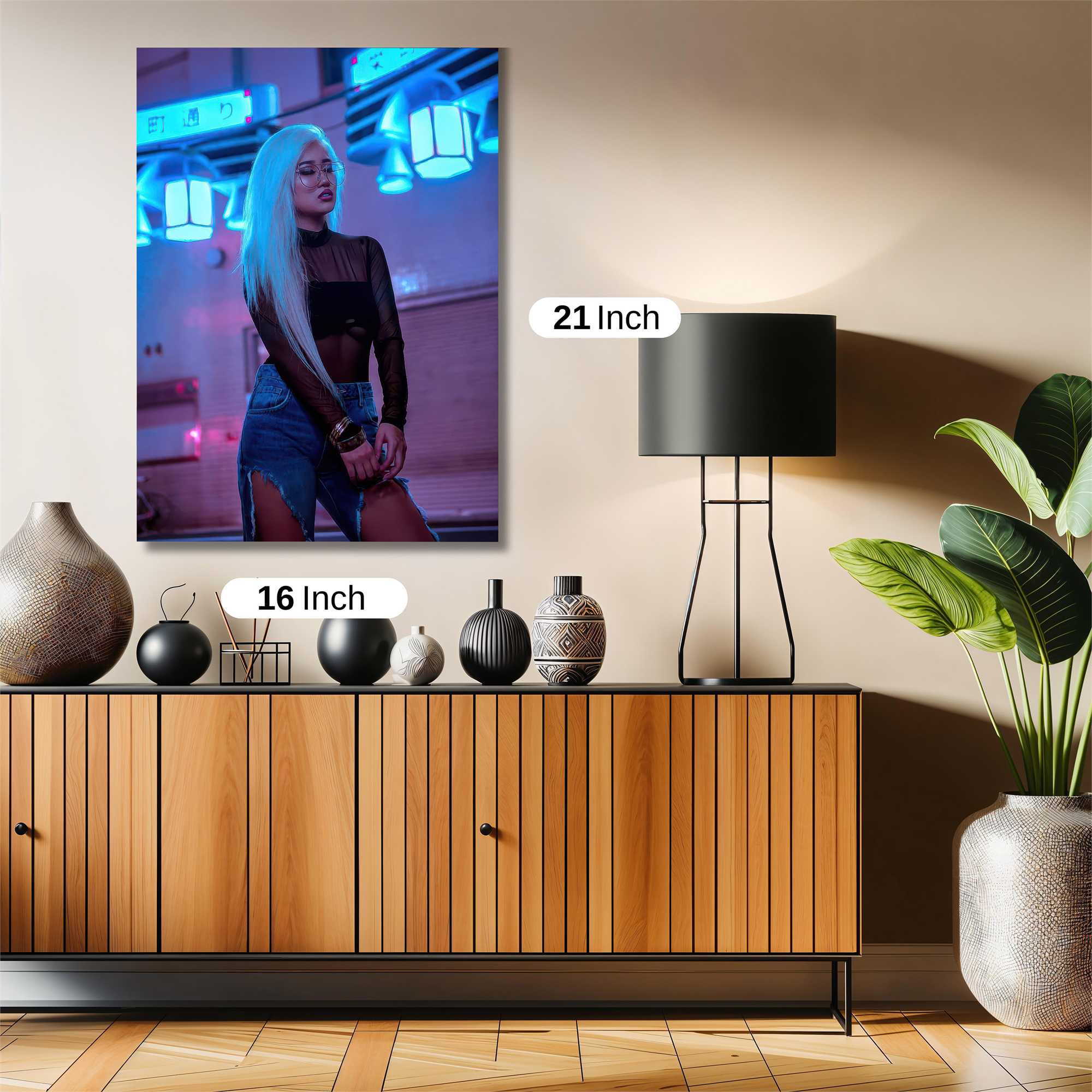 Neon Enigma Safe Wall Magnetic / M