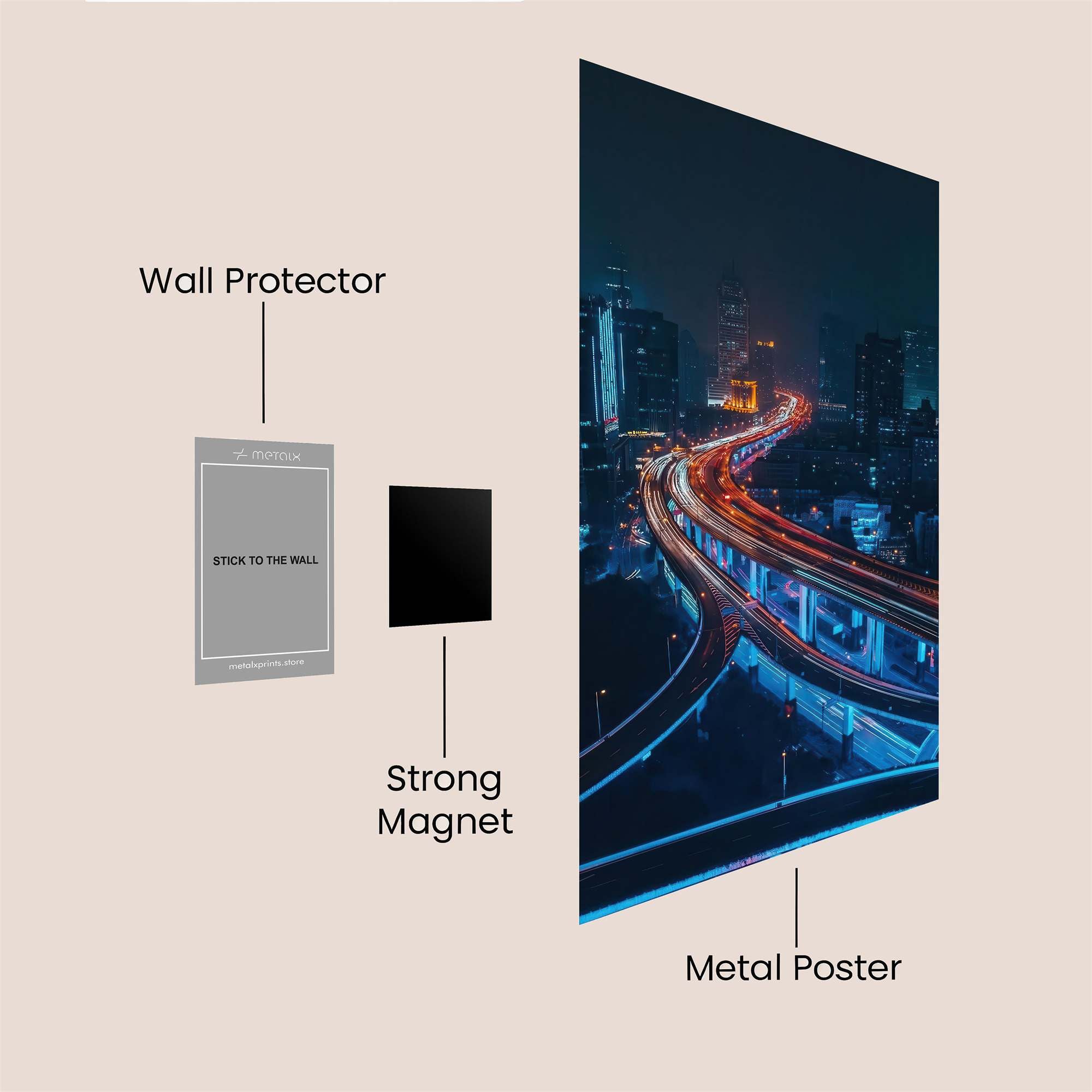 Shanghai Serenity Safe Wall Magnetic / M