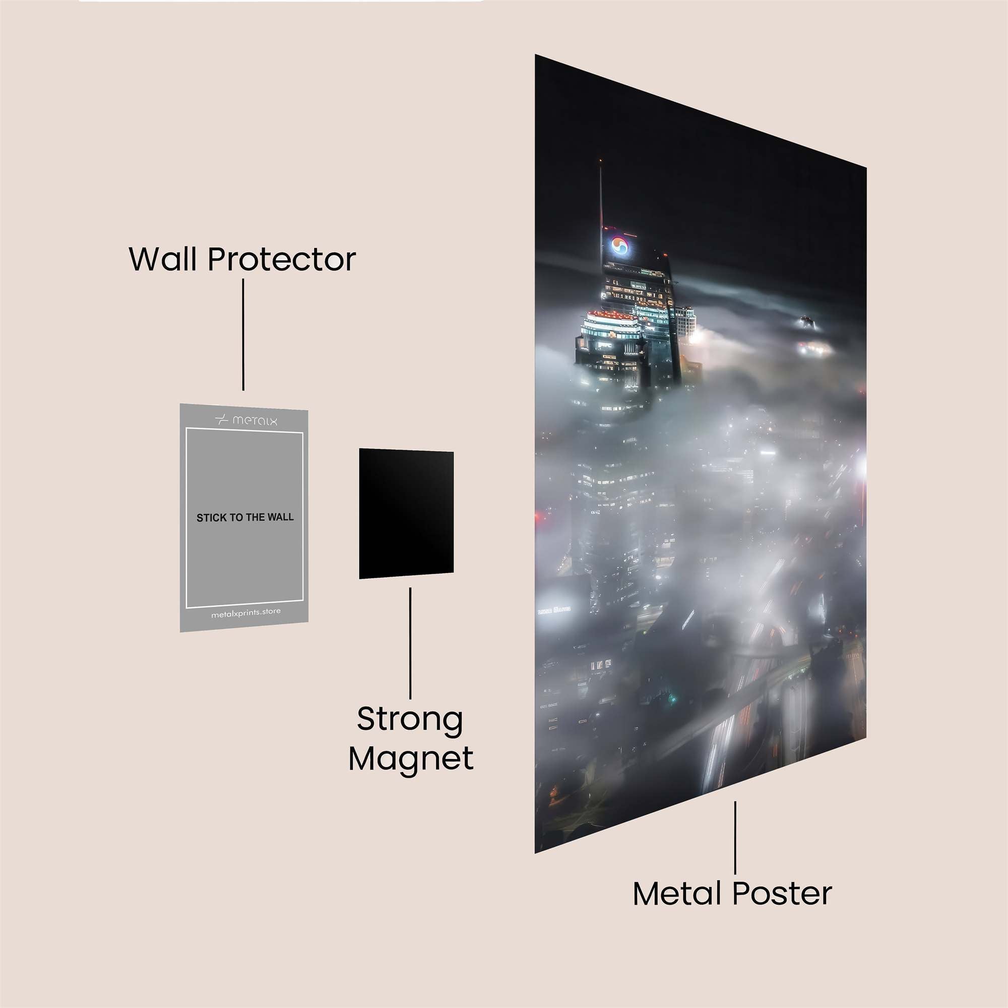 City Enigma Safe Wall Magnetic / M