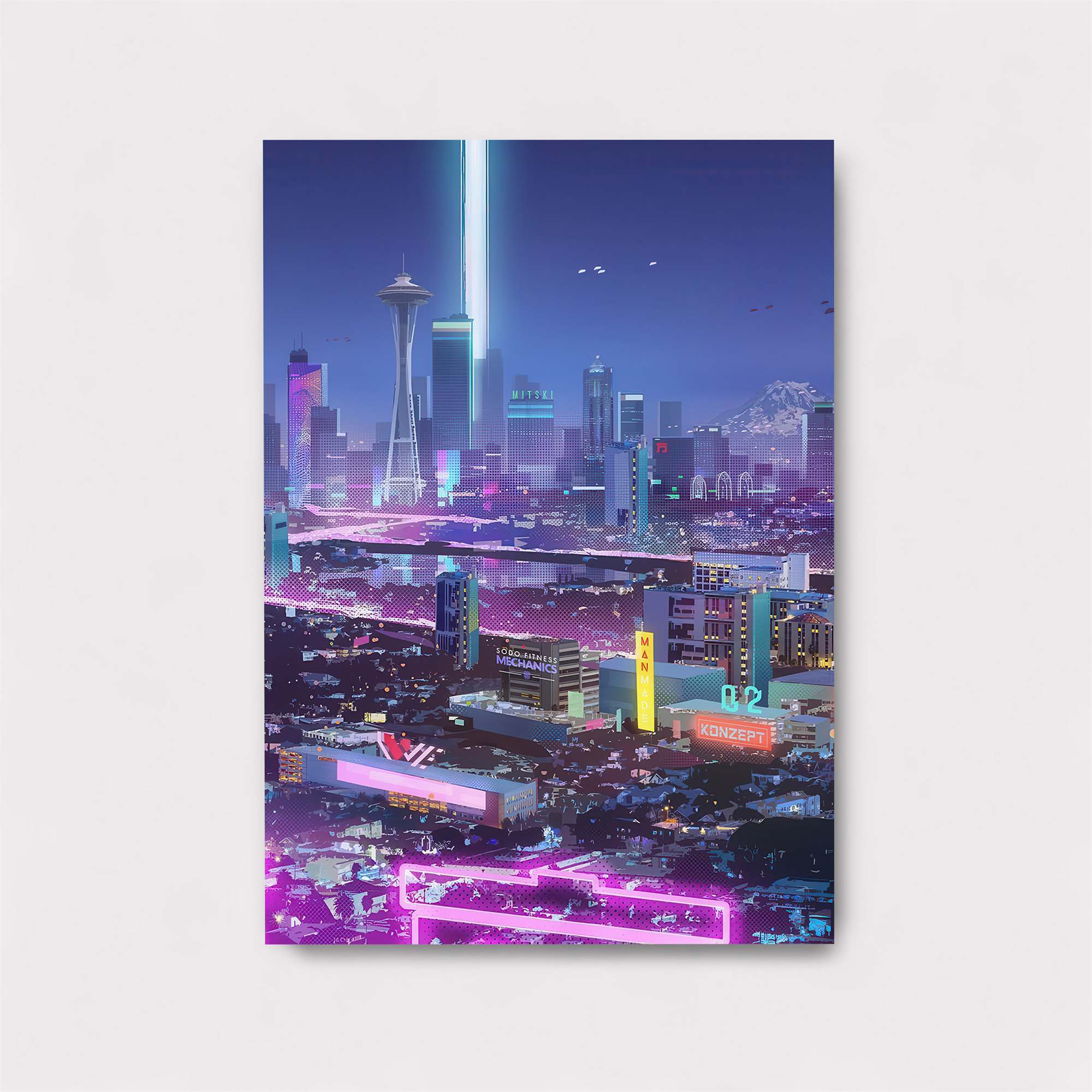 Seattle Serenity Safe Wall Magnetic / M