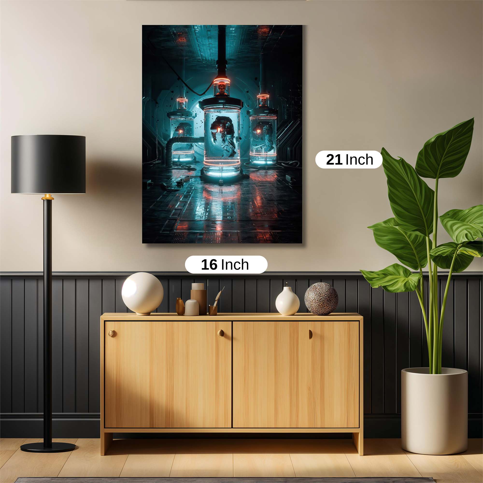 Skull Enigma Safe Wall Magnetic / M