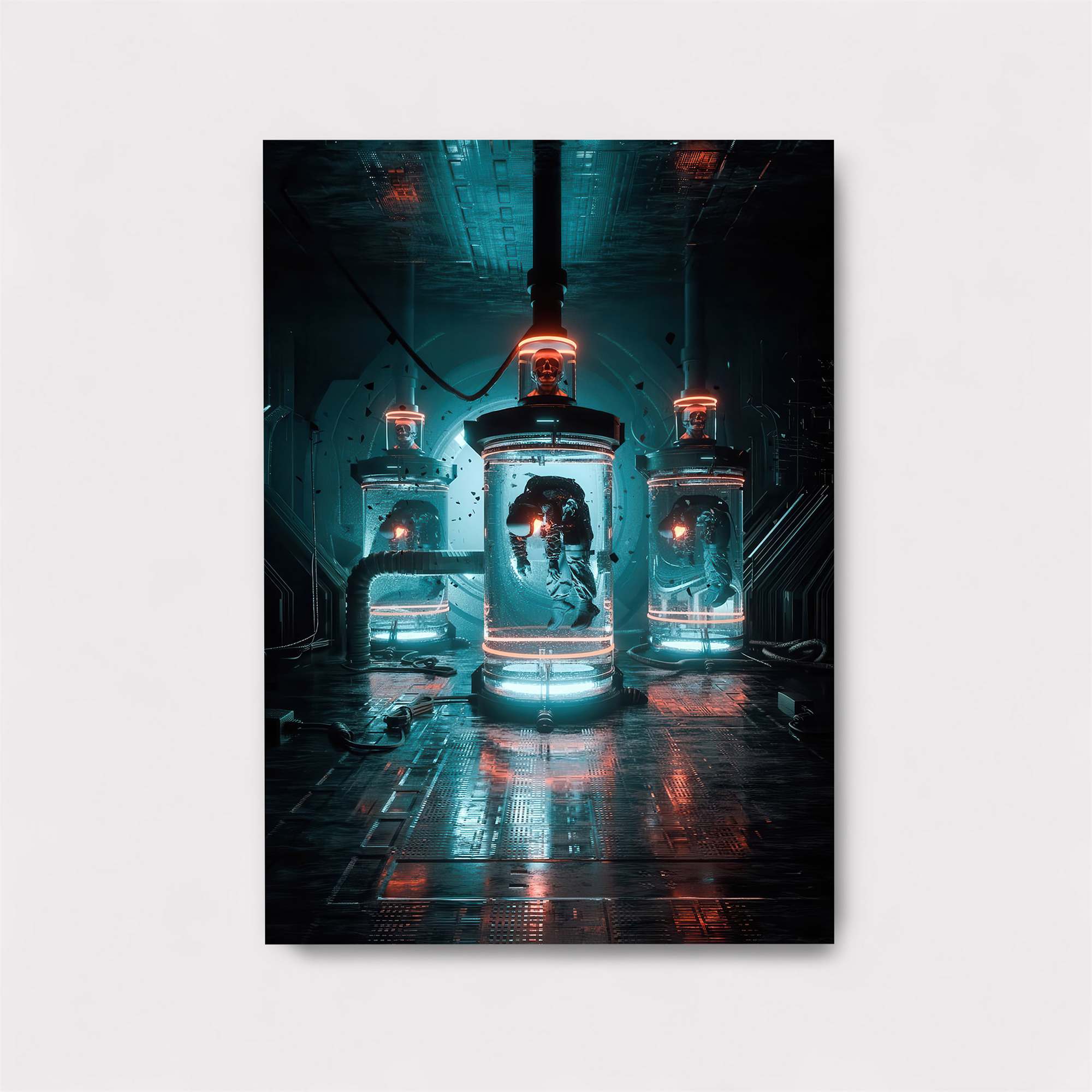 Skull Enigma Safe Wall Magnetic / M