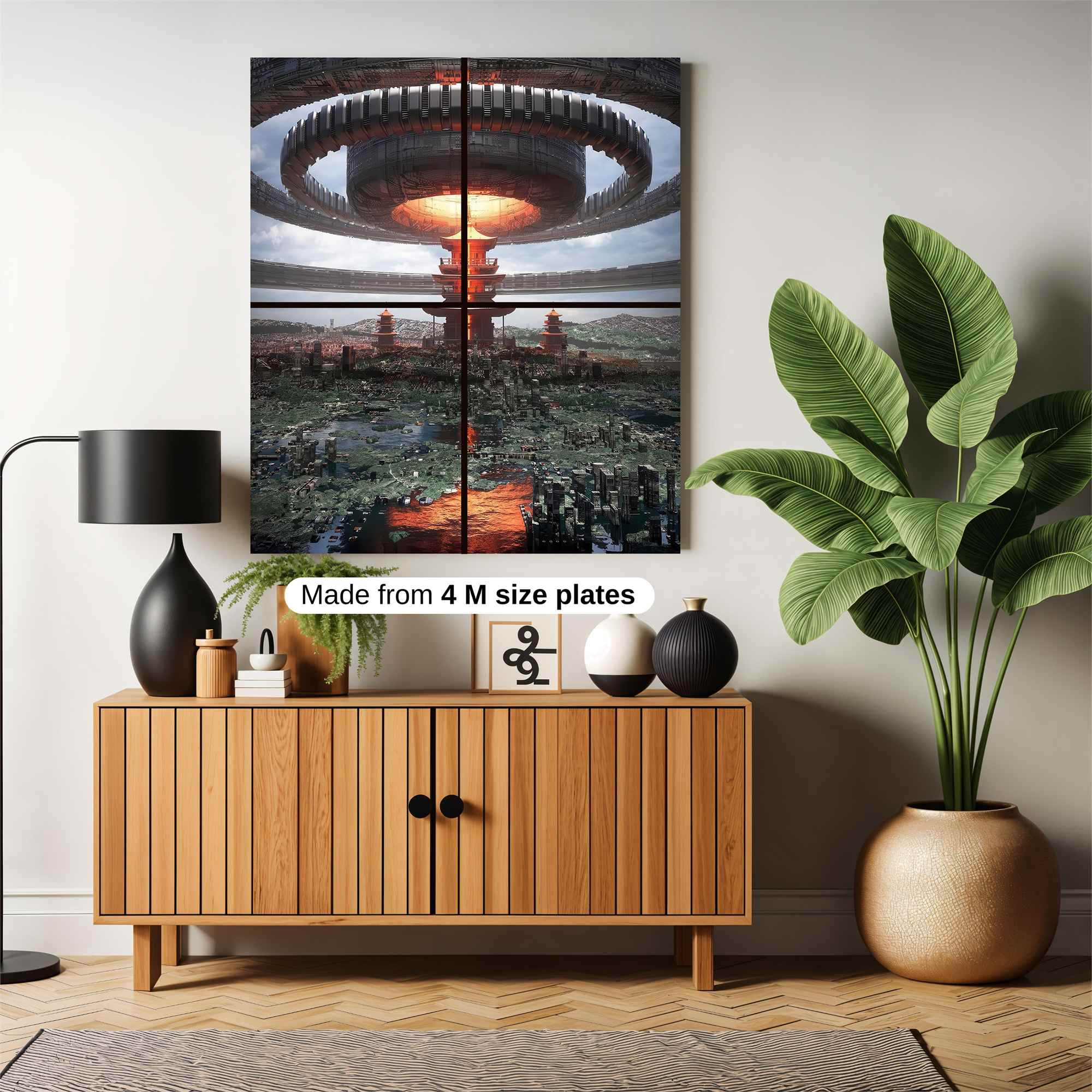 Pagoda Dawn Safe Wall Magnetic / M