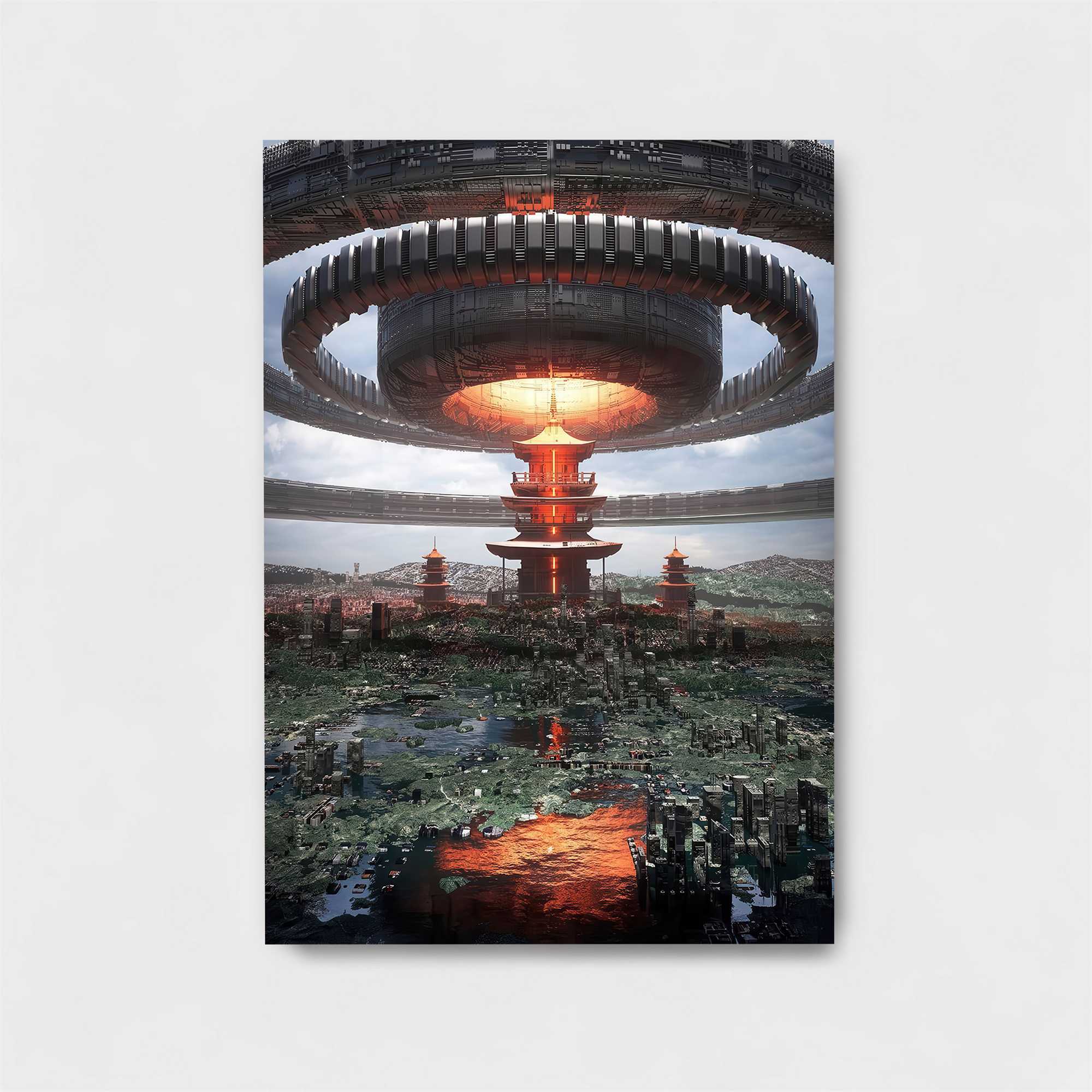 Pagoda Dawn Safe Wall Magnetic / M