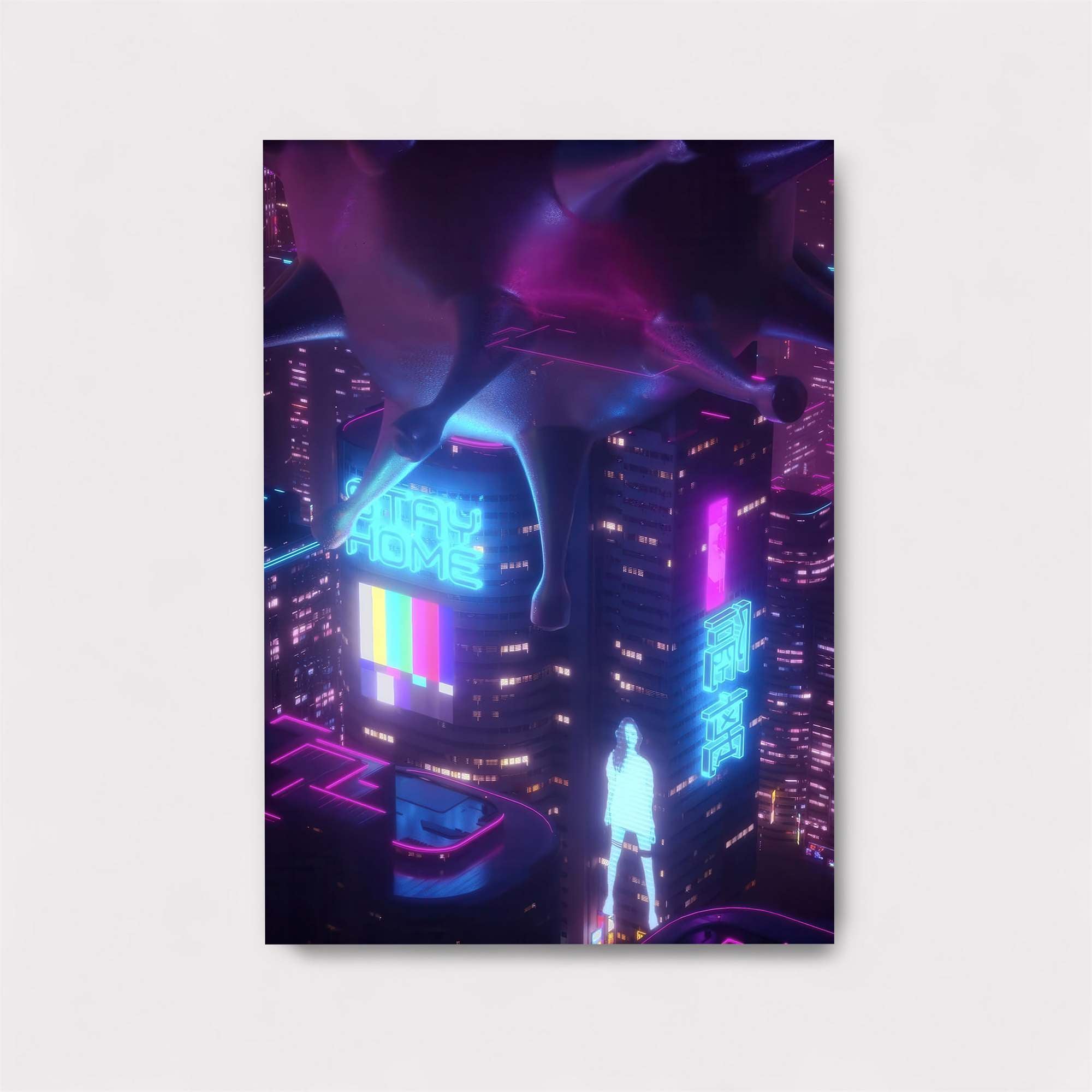 Cyber Serenity Safe Wall Magnetic / M