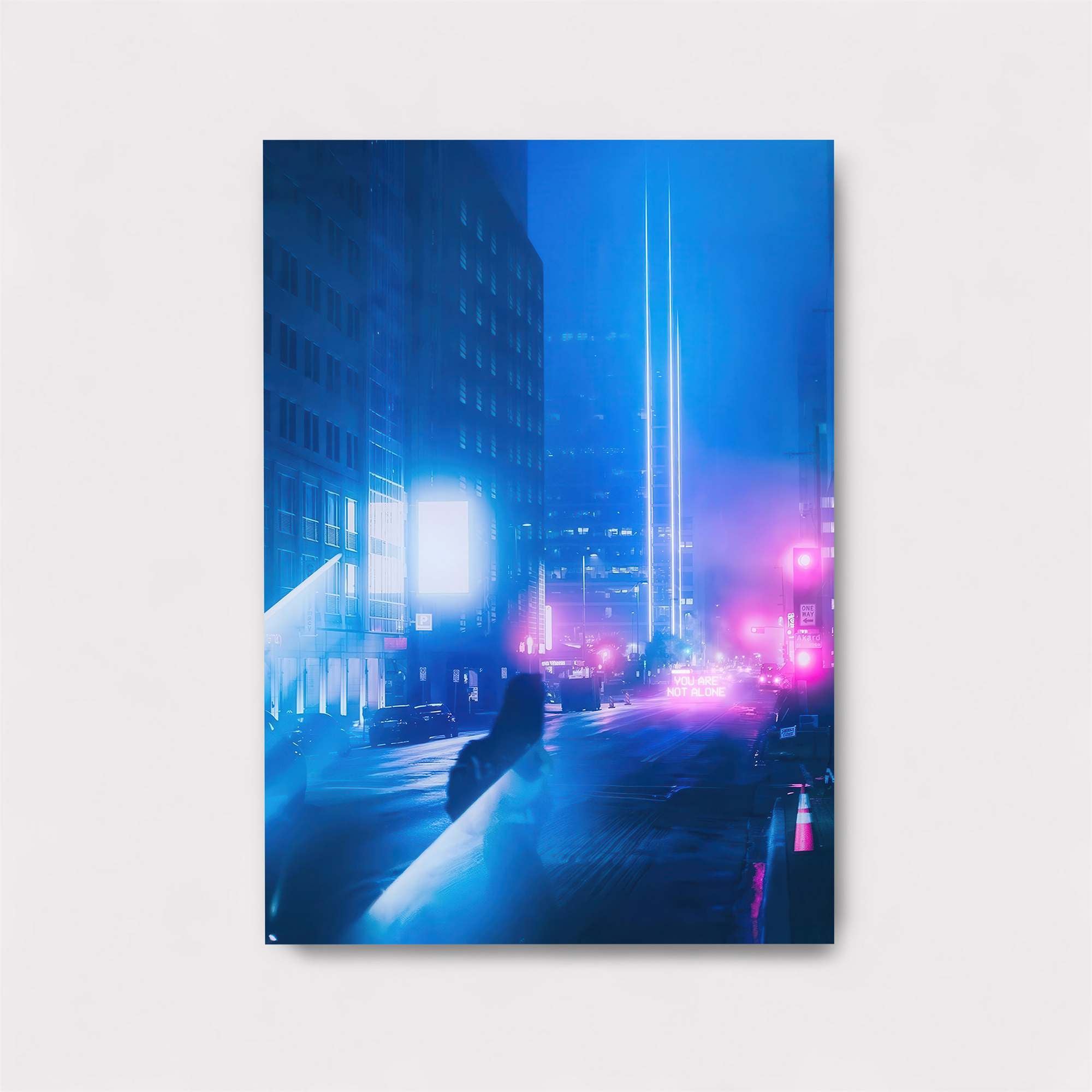 Neon Dreamscape Safe Wall Magnetic / M