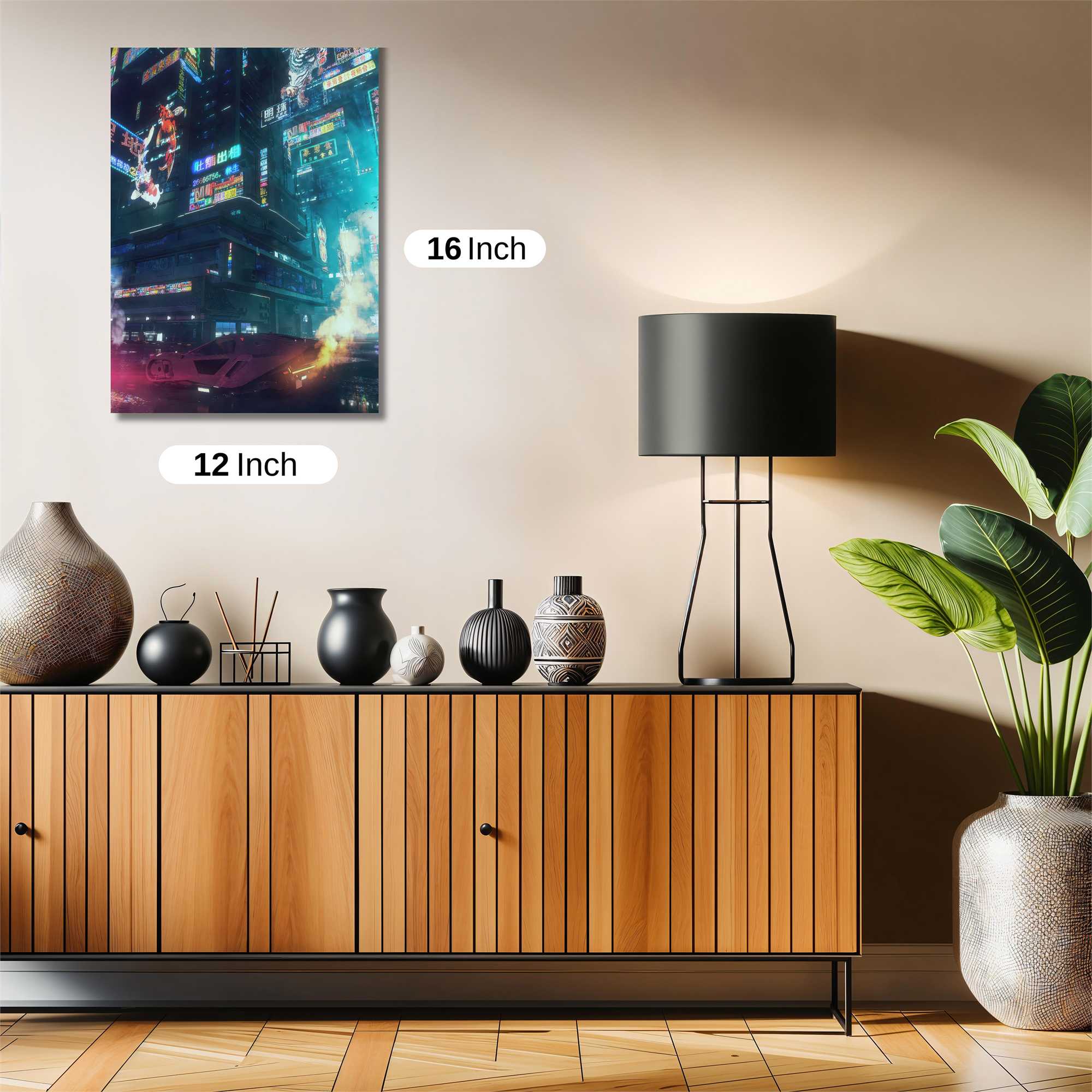 Cyberpunk Blaze Safe Wall Magnetic / M