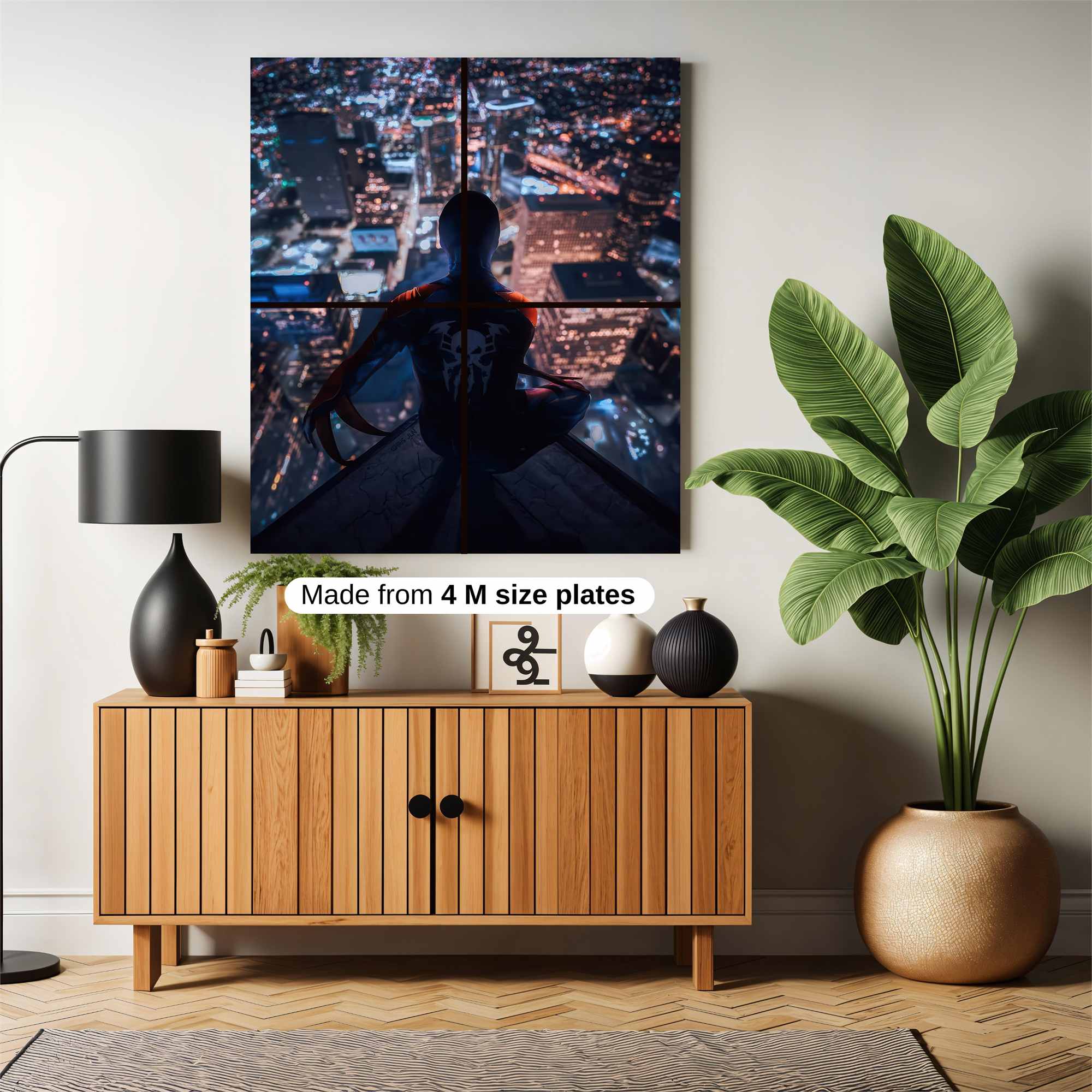 Spider Solitude Safe Wall Magnetic / M