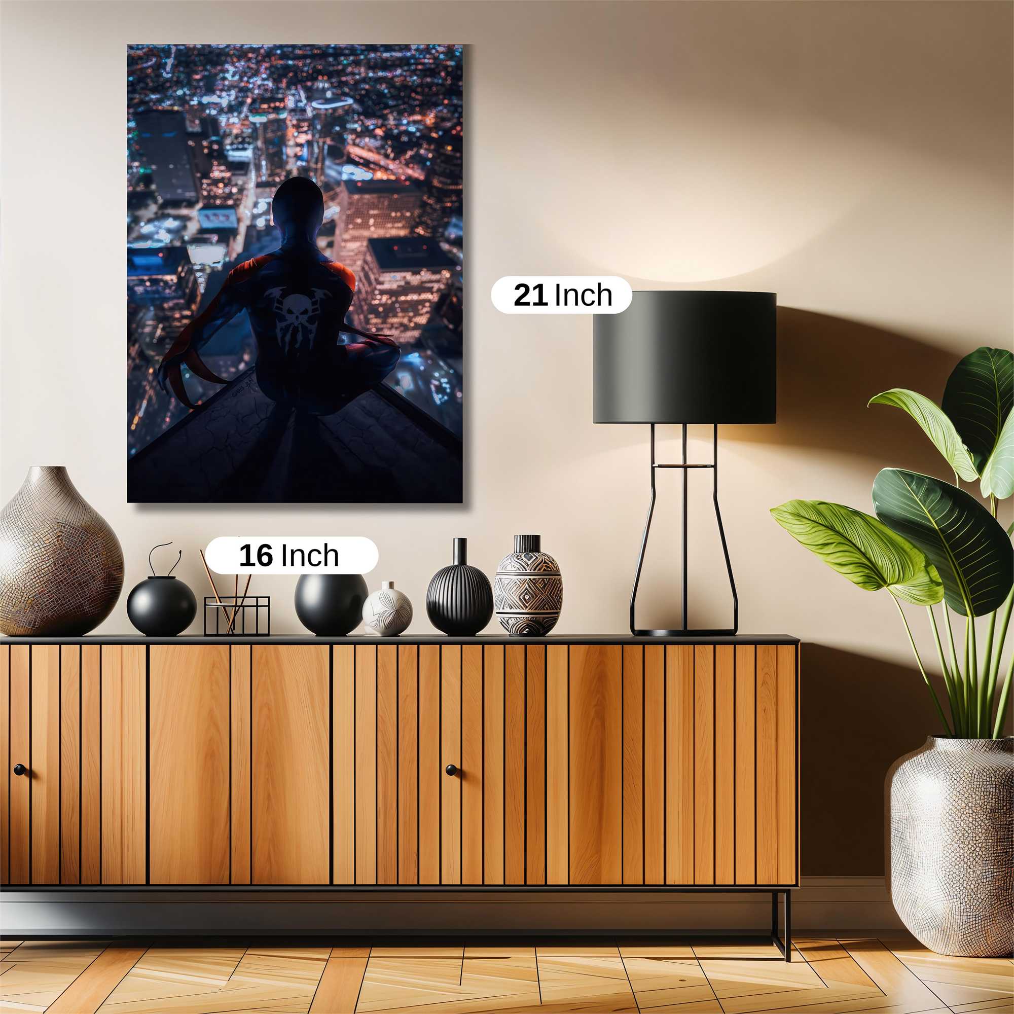 Spider Solitude Safe Wall Magnetic / M