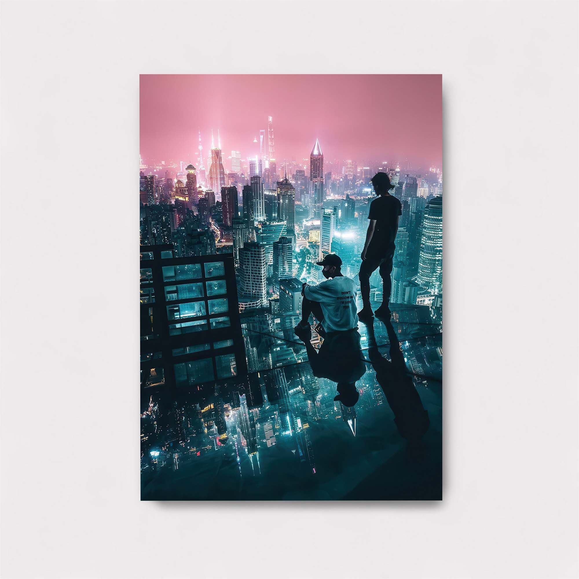 Cityscape Dream Safe Wall Magnetic / M