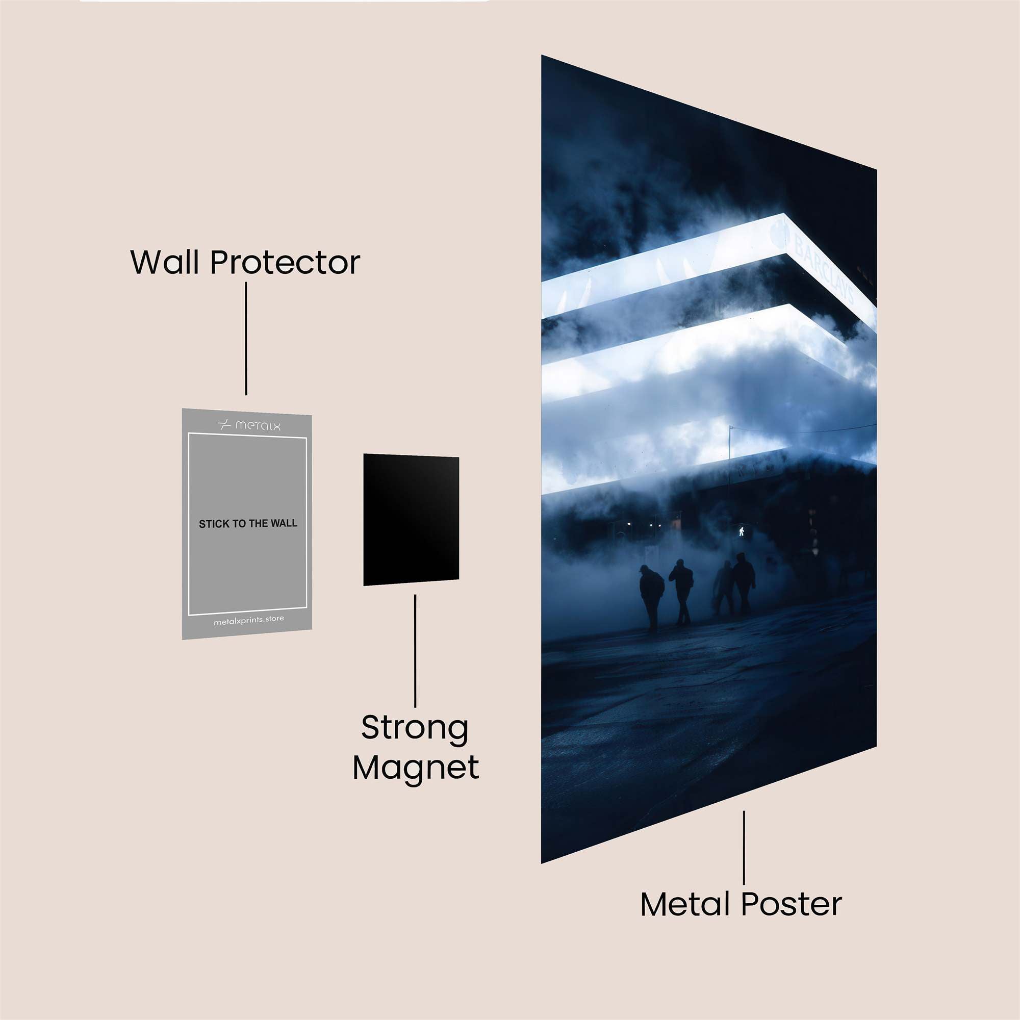 Mystery Enigma Safe Wall Magnetic / M