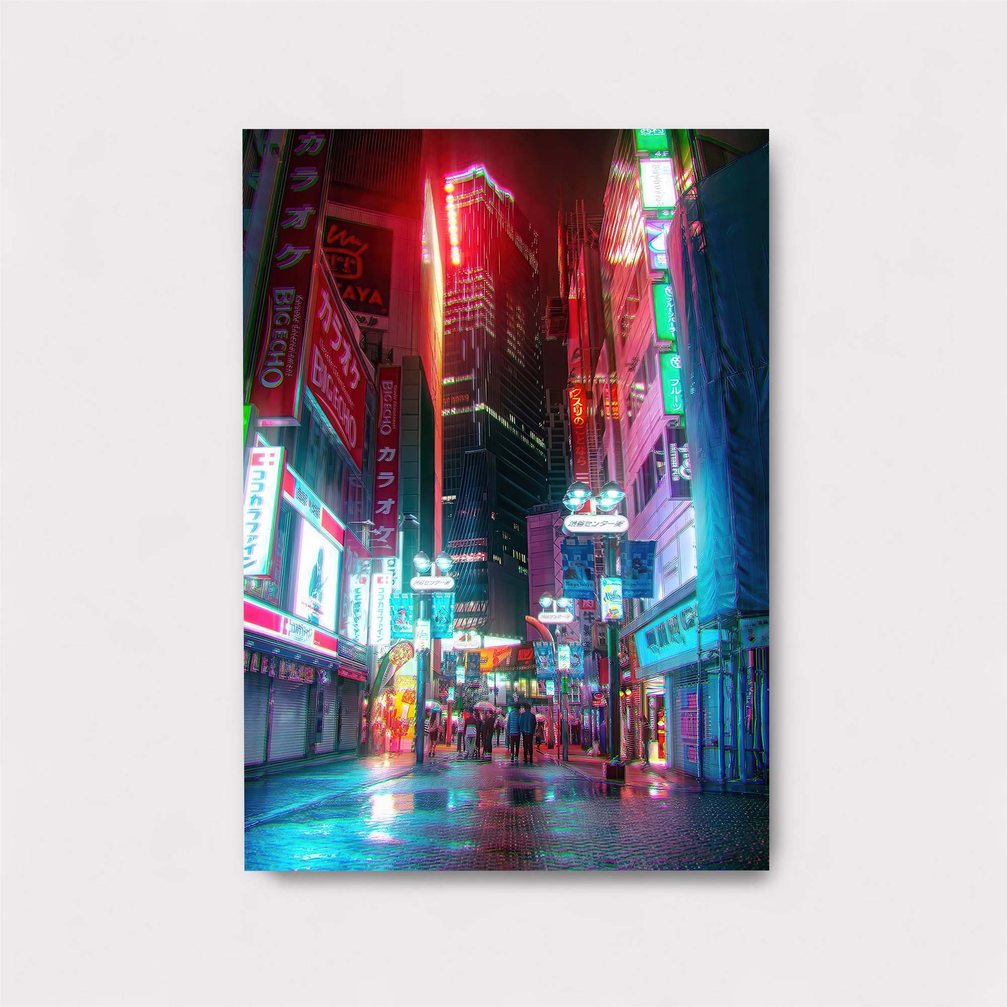 Tokyo Dystopia Safe Wall Magnetic / M