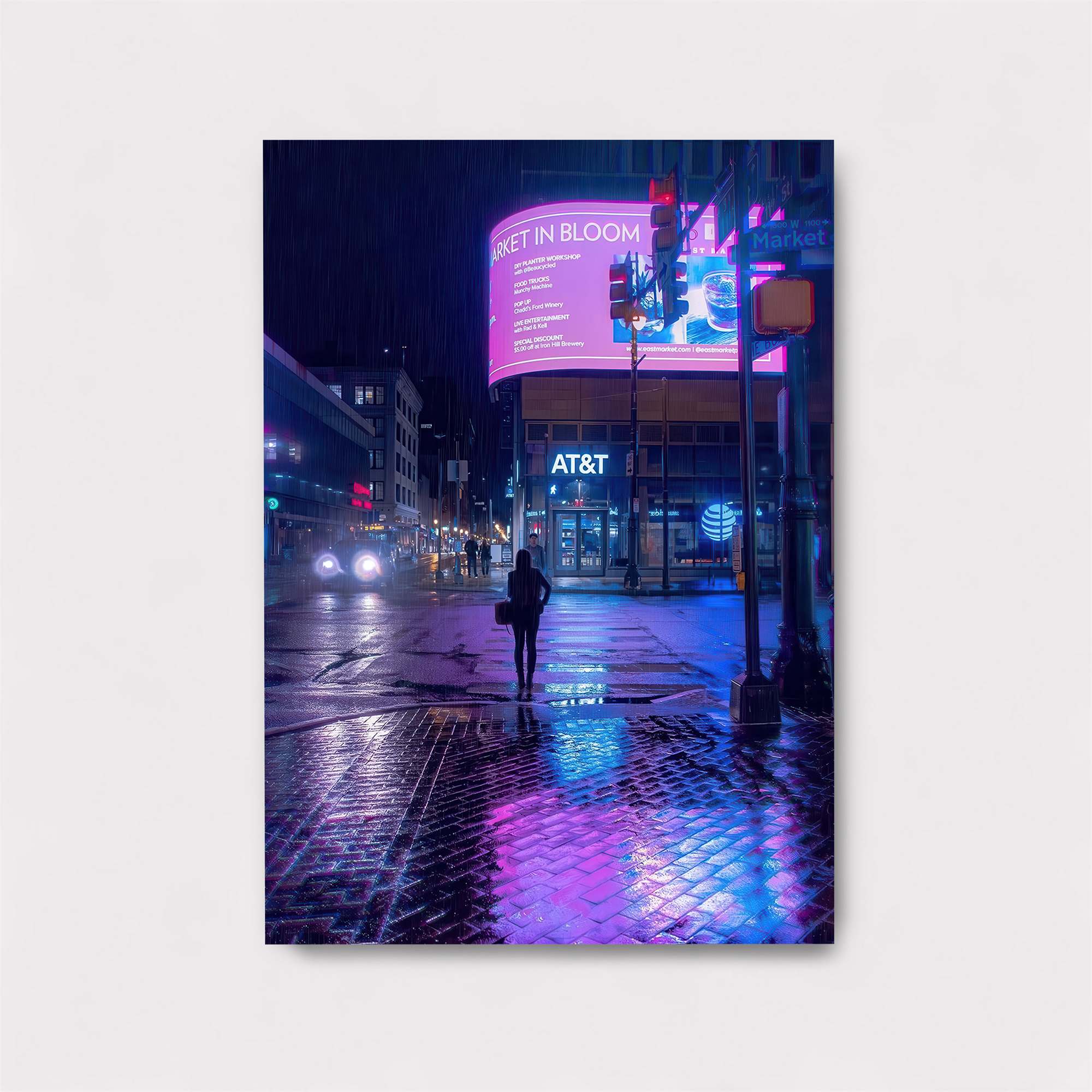 City Glow Safe Wall Magnetic / M