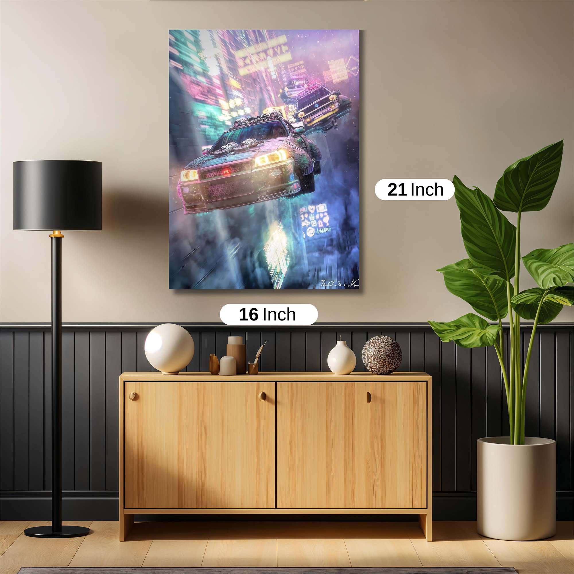 Beach Serenity Safe Wall Magnetic / M